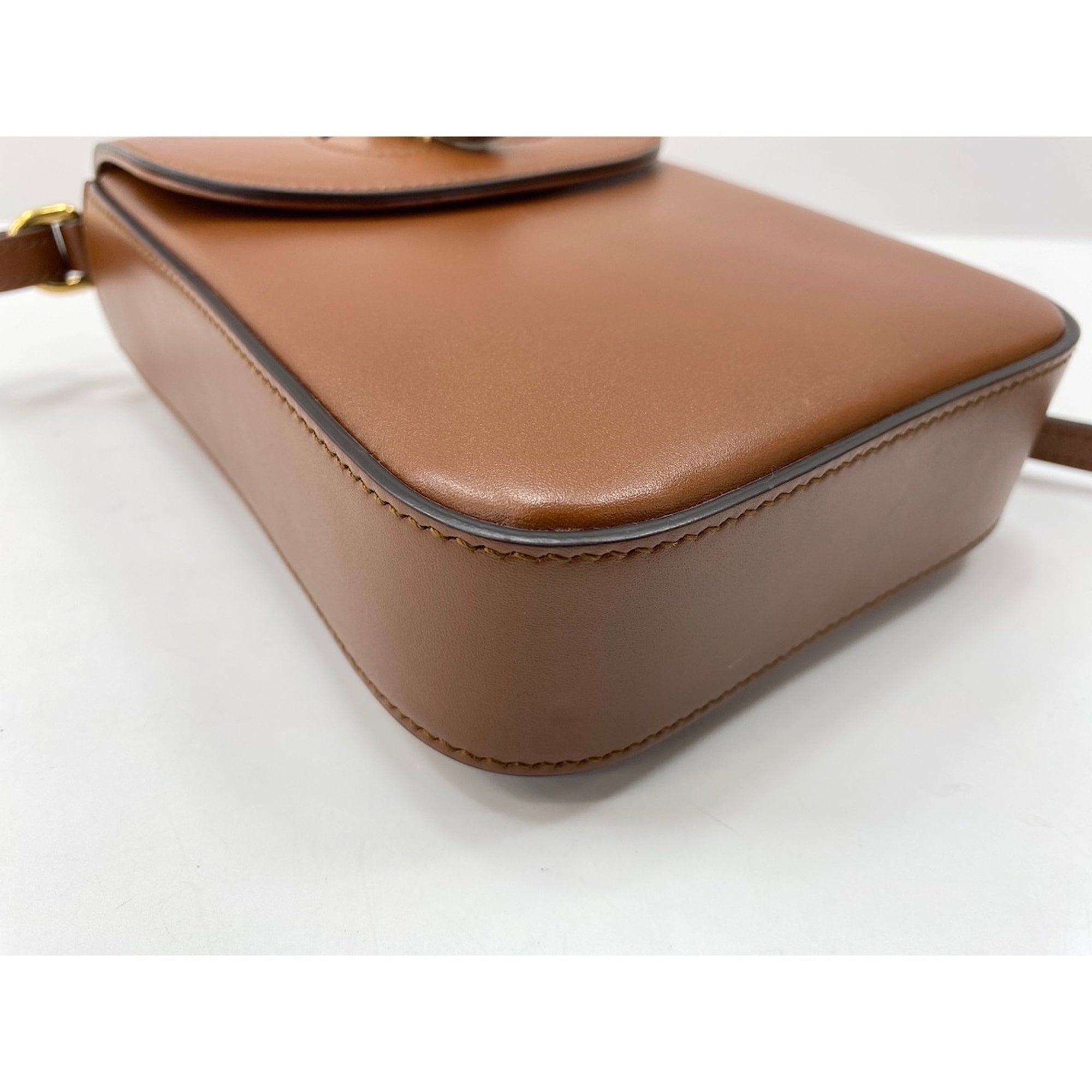 Gucci Bamboo Brown Shoulder Bag (Pre-Owned)