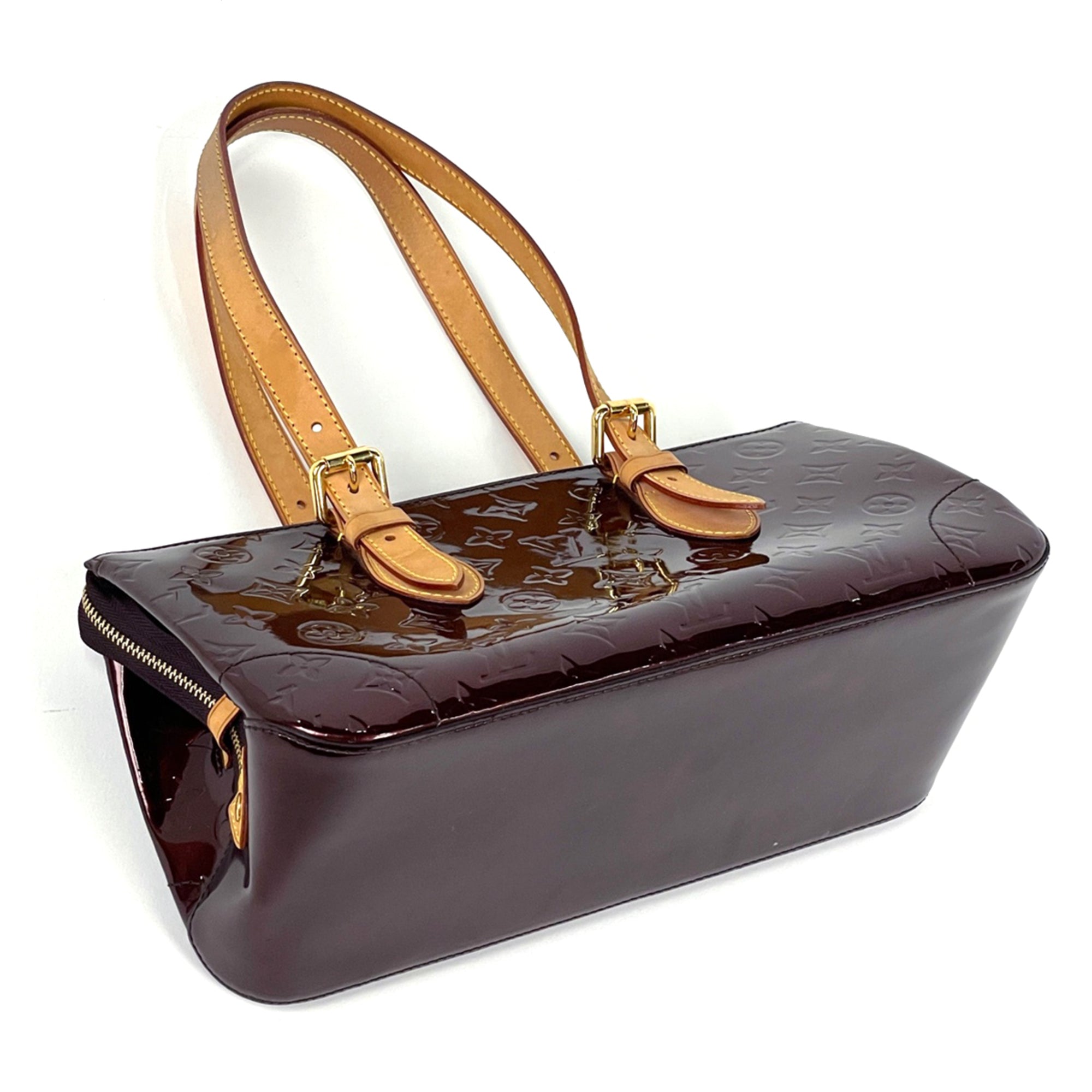 Louis Vuitton Amarante Monogram Vernis Shoulder Bag (Pre-Owned)