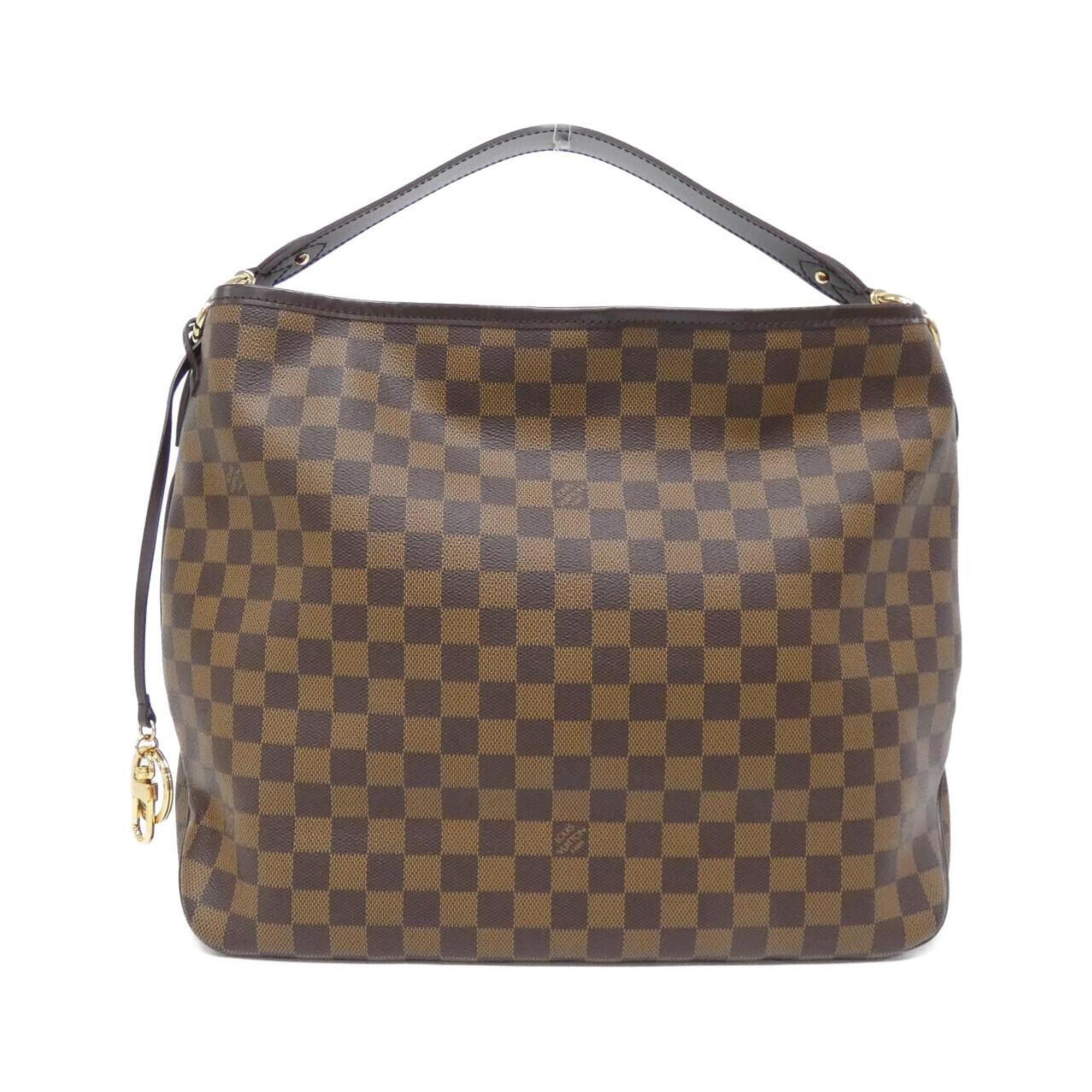Louis Vuitton Ebene Coated Canvas Shoulder Bag (Pre-Owned)