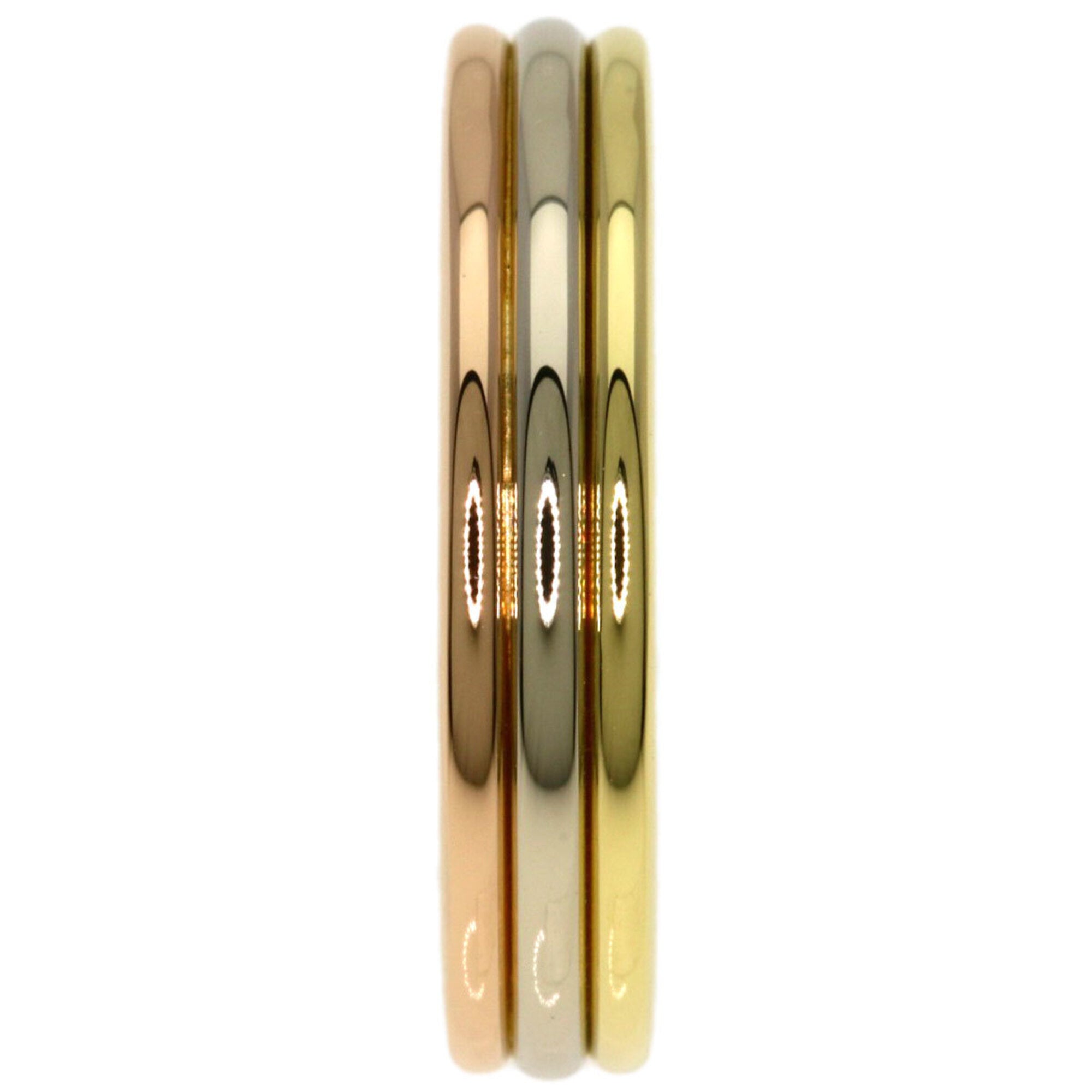Cartier Yellow Gold (18K) Pink Gold (18K) White Gold (18K) Band Ring (Pre-Owned)