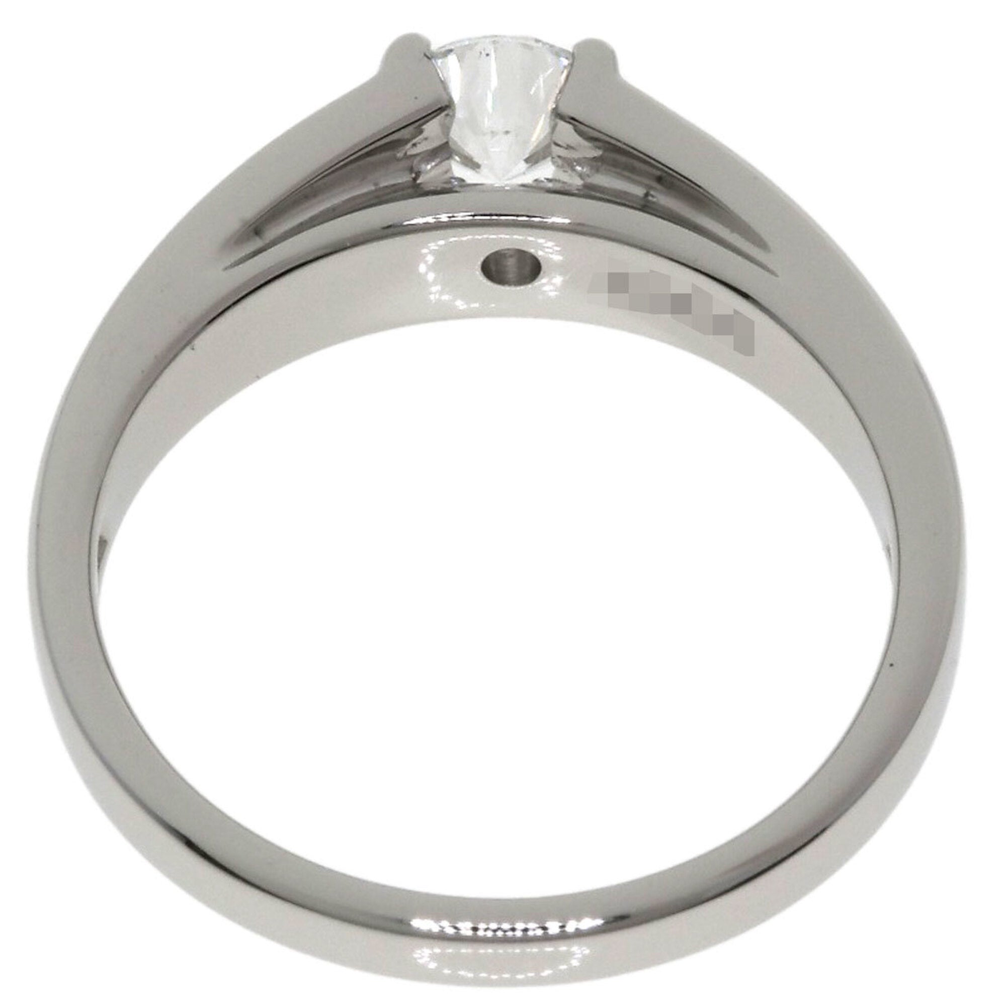 Bvlgari Silver Platinum 950 Band Ring (Pre-Owned)