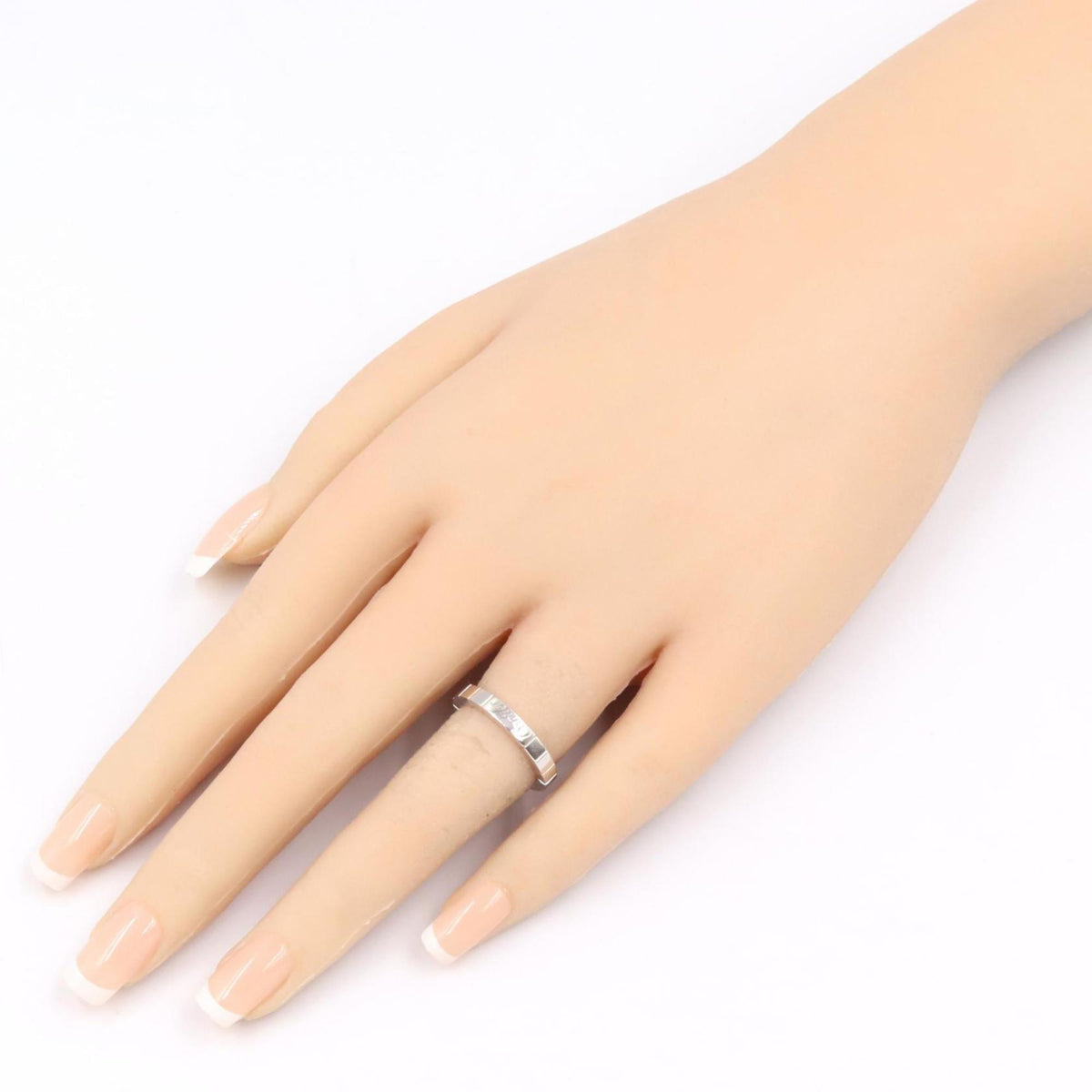 Cartier Silver White Gold (18K) Band Ring (Pre-Owned)
