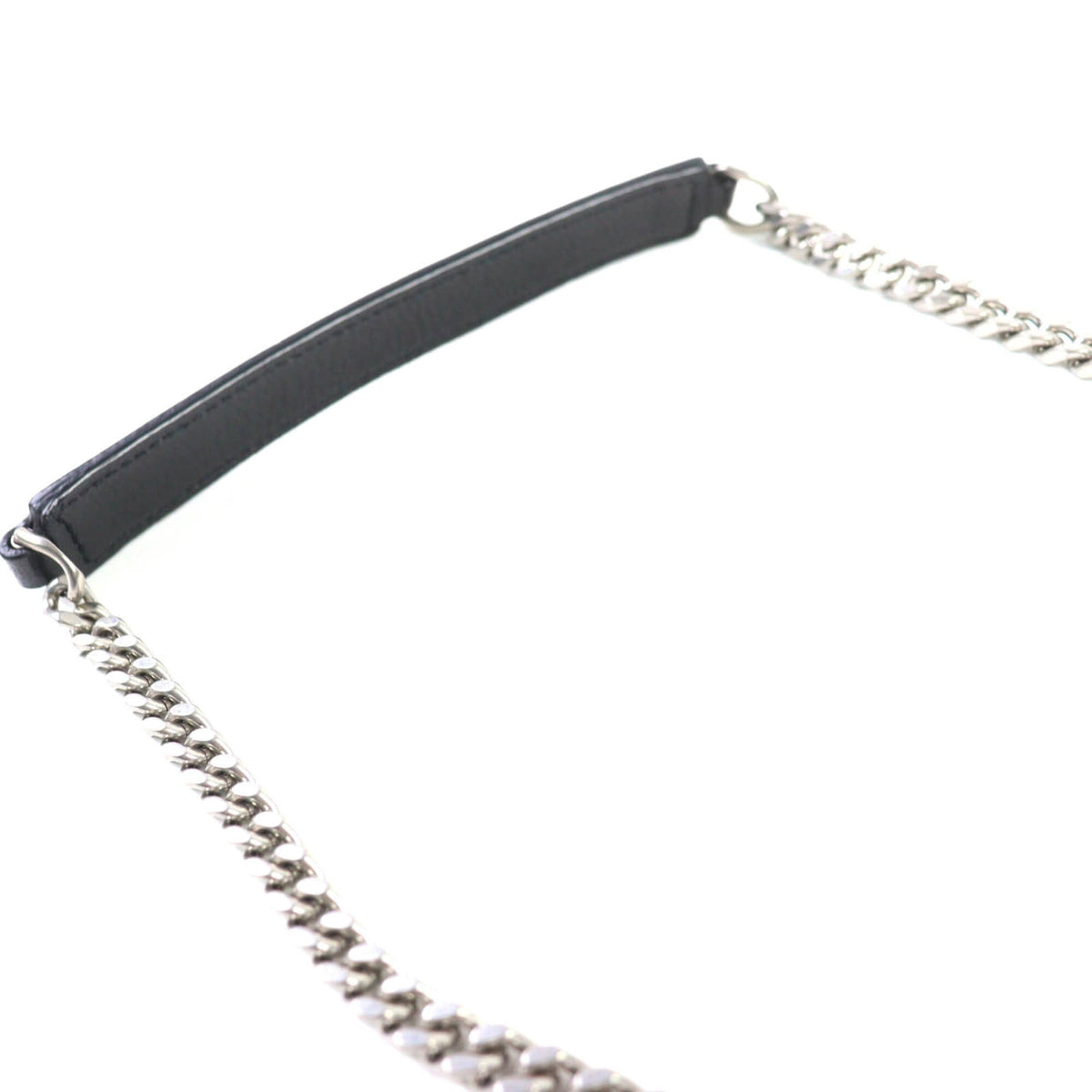Saint Laurent Black Leather Shoulder Bag (Pre-Owned)