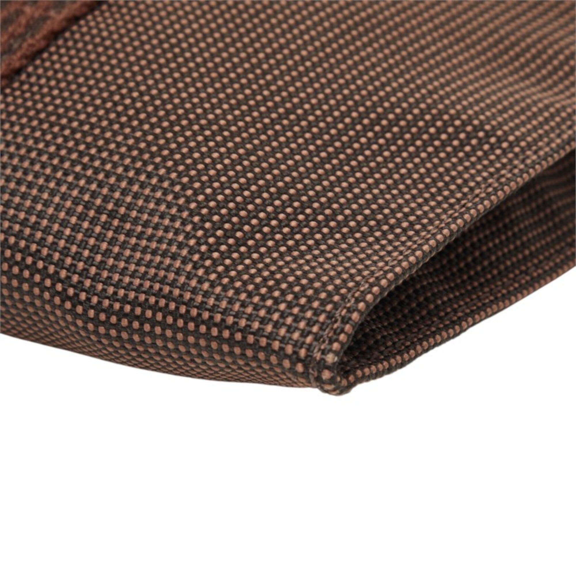 Hermes Brown Canvas Pochette Shoulder Bag (Pre-Owned)