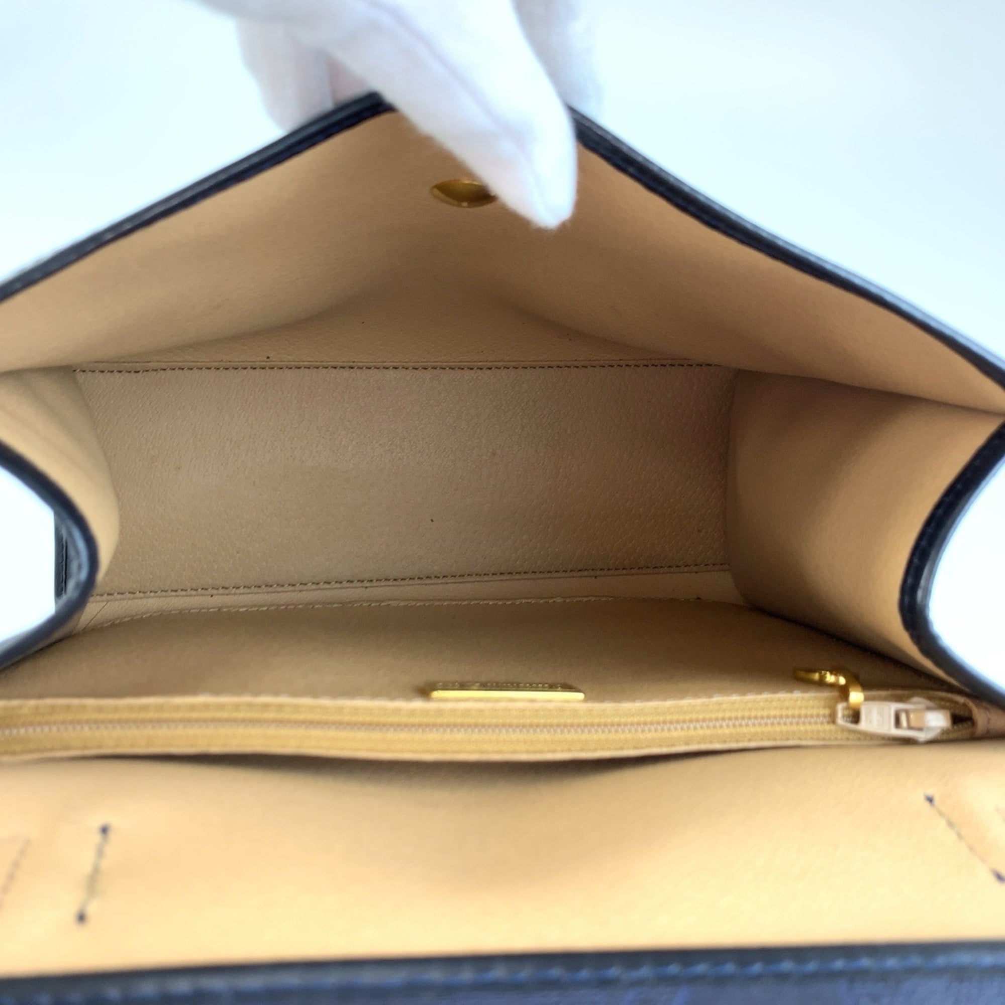 Christian Dior Navy Pvc Handbag (Pre-Owned)