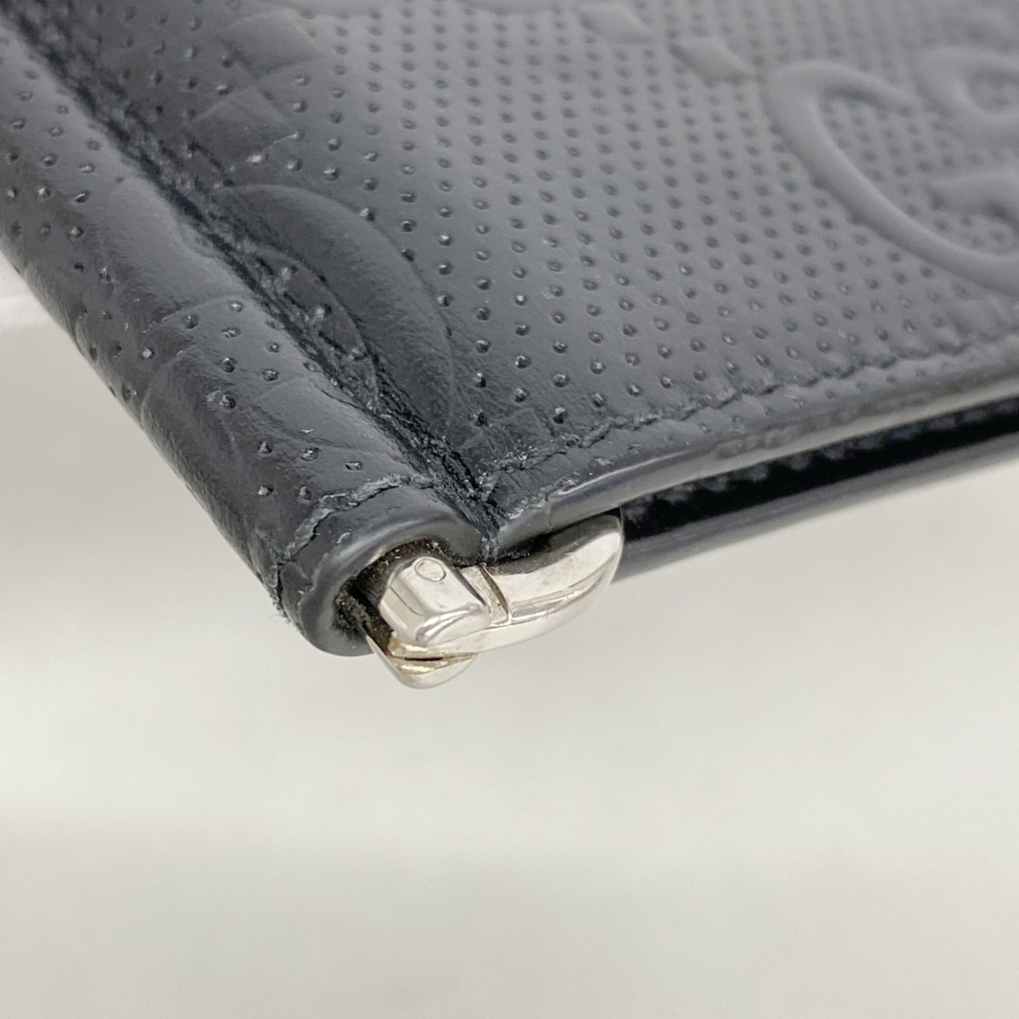 Gucci Black Leather Money Clip (Pre-Owned)