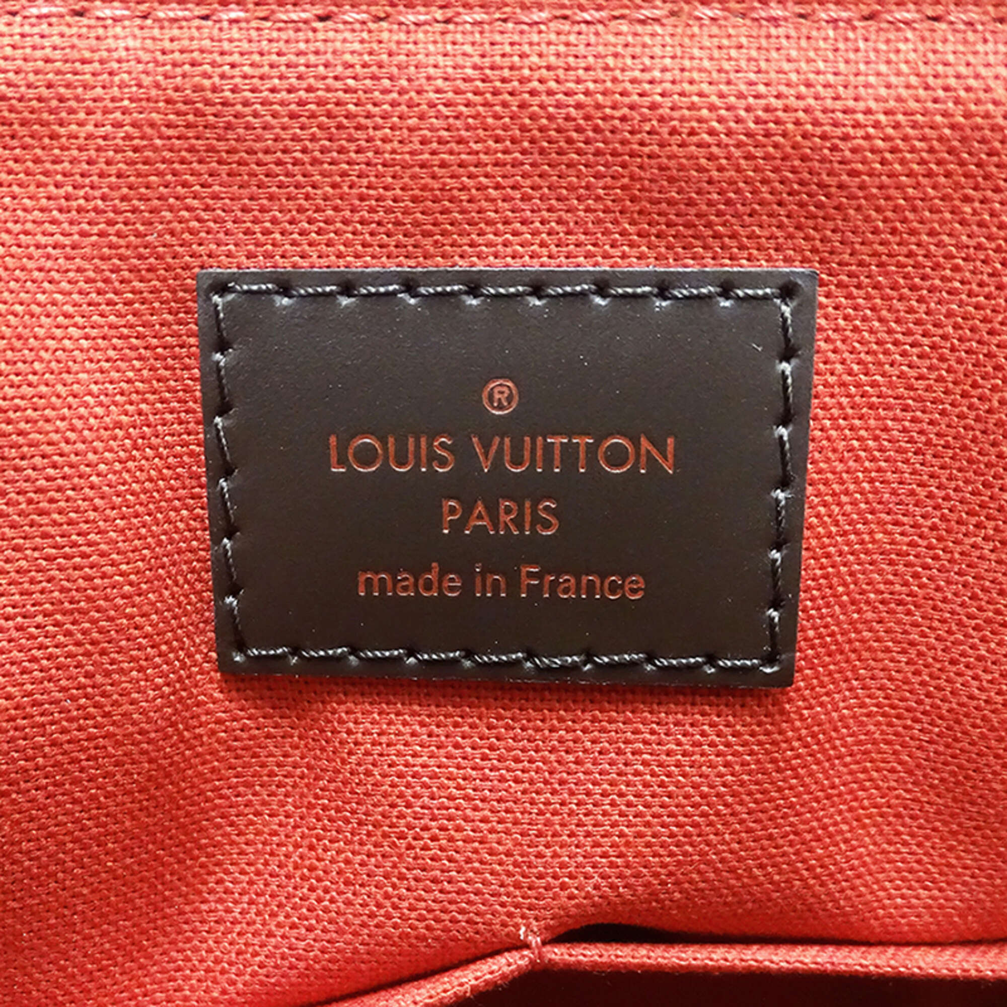 Louis Vuitton Brown Damier Canvas Damier Canvas Handbag Shoulder Bag Tote Bag (Pre-Owned)