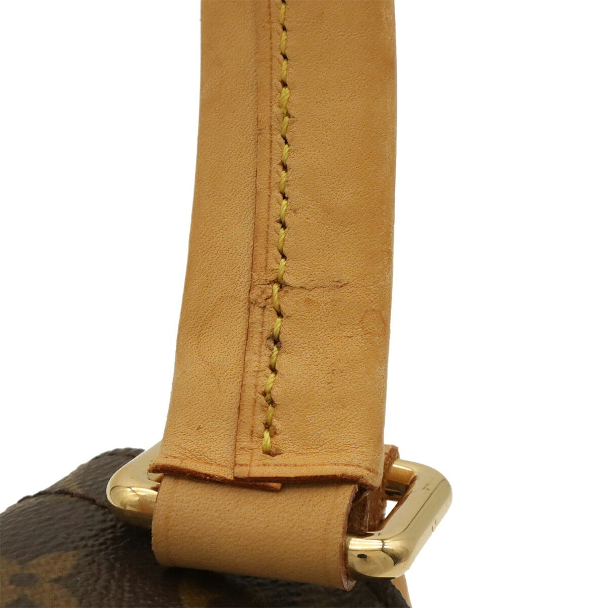 Louis Vuitton Brown Monogram Canvas Handbag Shoulder Bag (Pre-Owned)