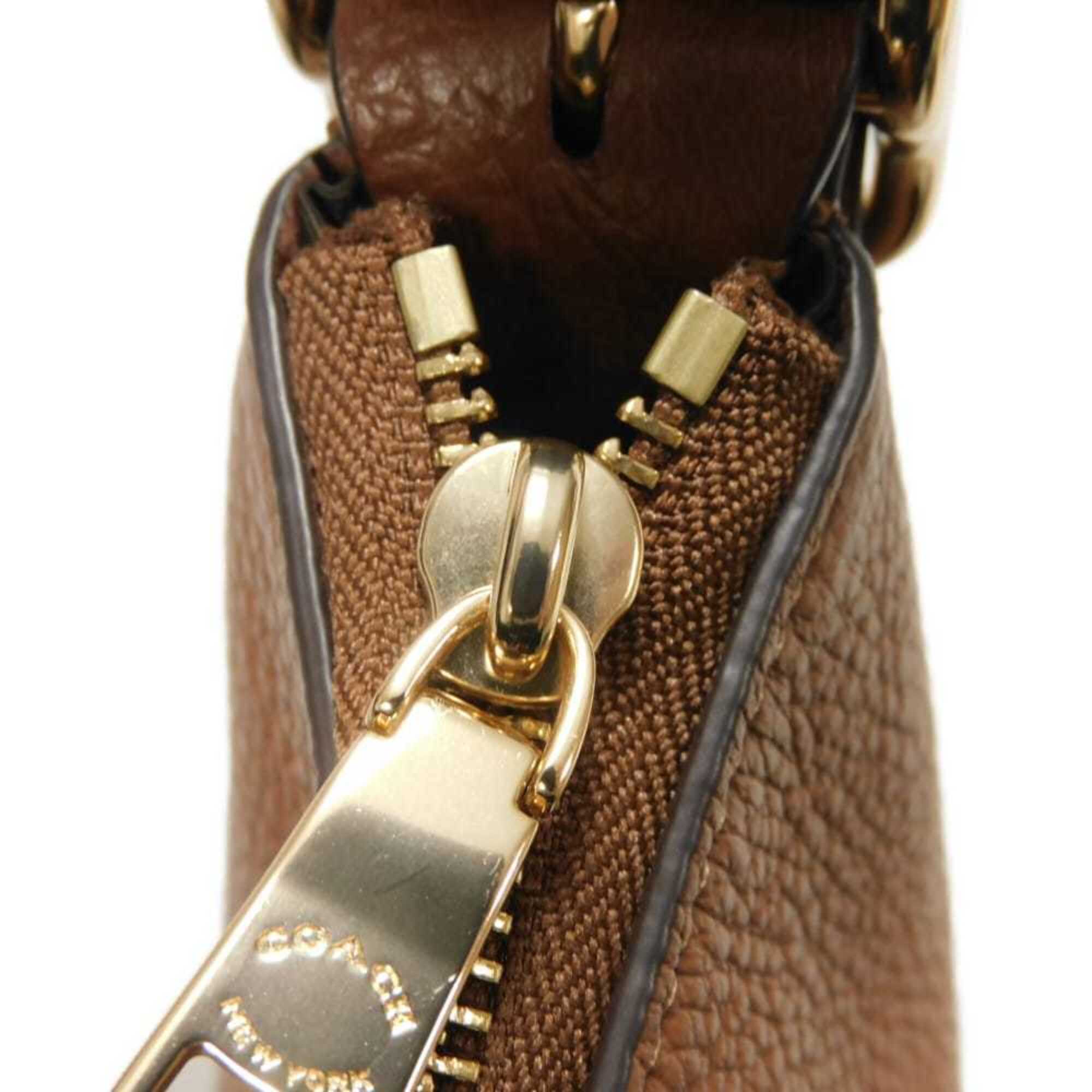 Coach Brown Shoulder Bag (Pre-Owned)