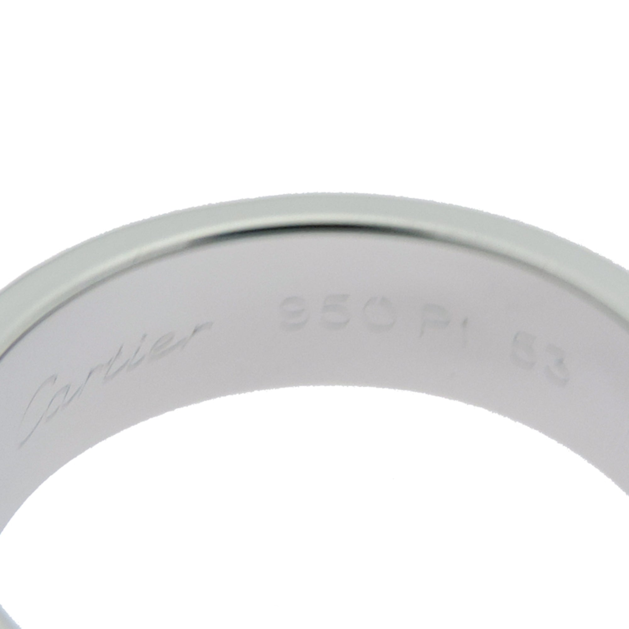 Cartier Platinum 950 Band Ring (Pre-Owned)
