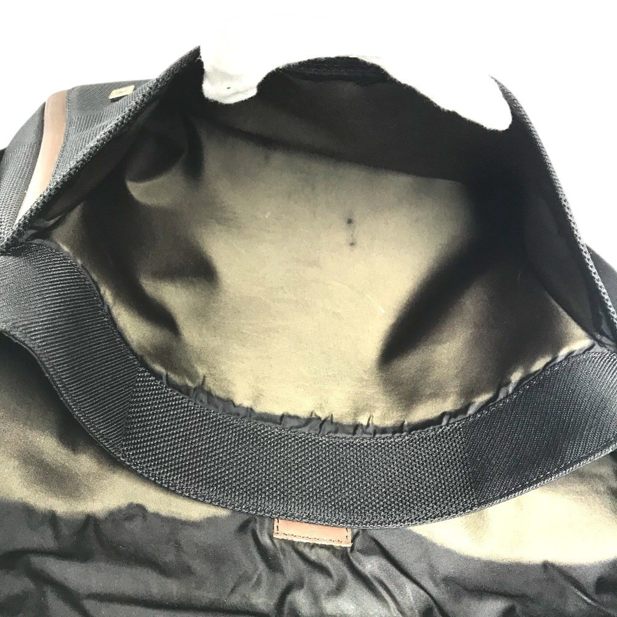 Louis Vuitton Black Damier Canvas Damier Geant Messenger Bag Shoulder Bag (Pre-Owned)
