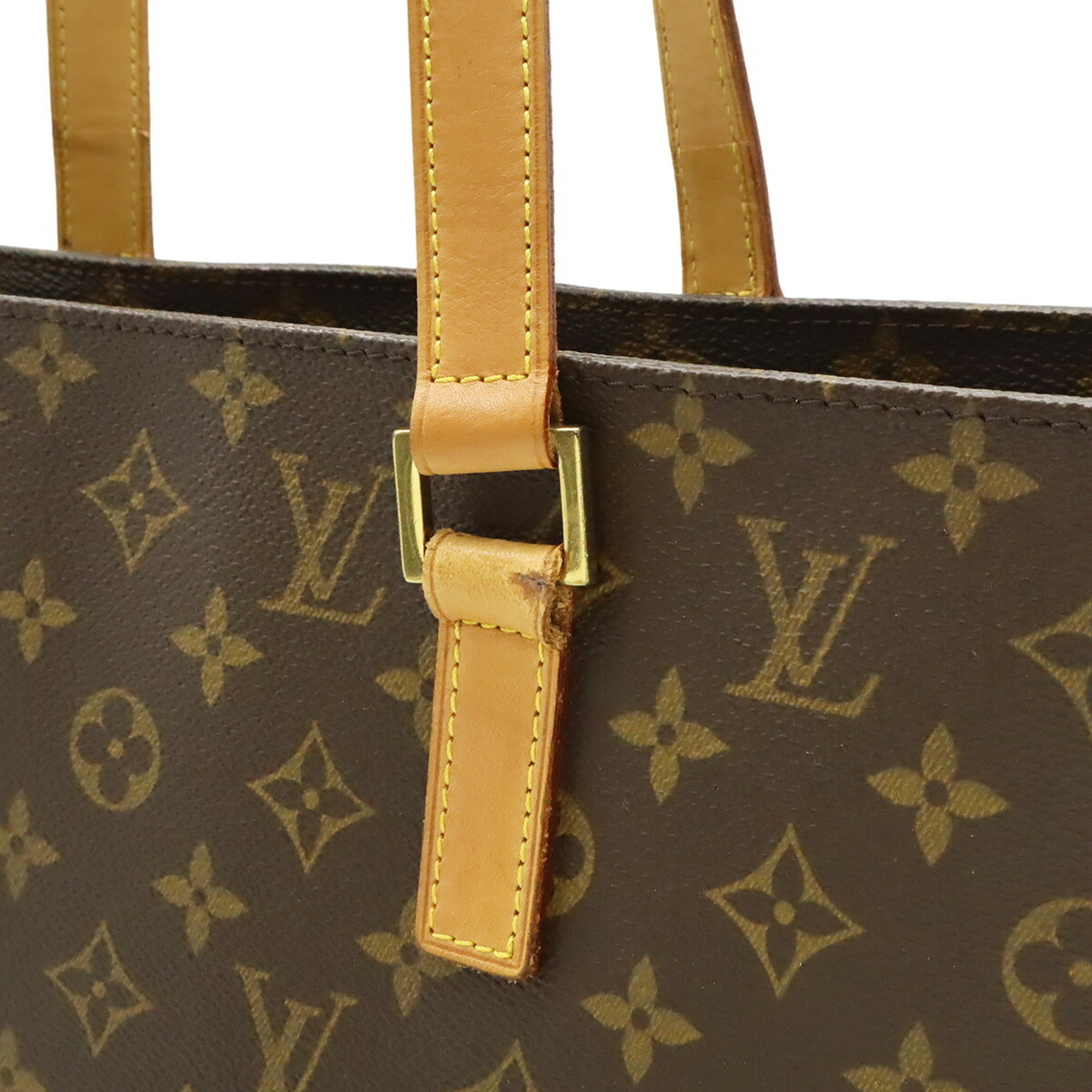 Louis Vuitton Brown Monogram Shoulder Bag Tote Bag (Pre-Owned)