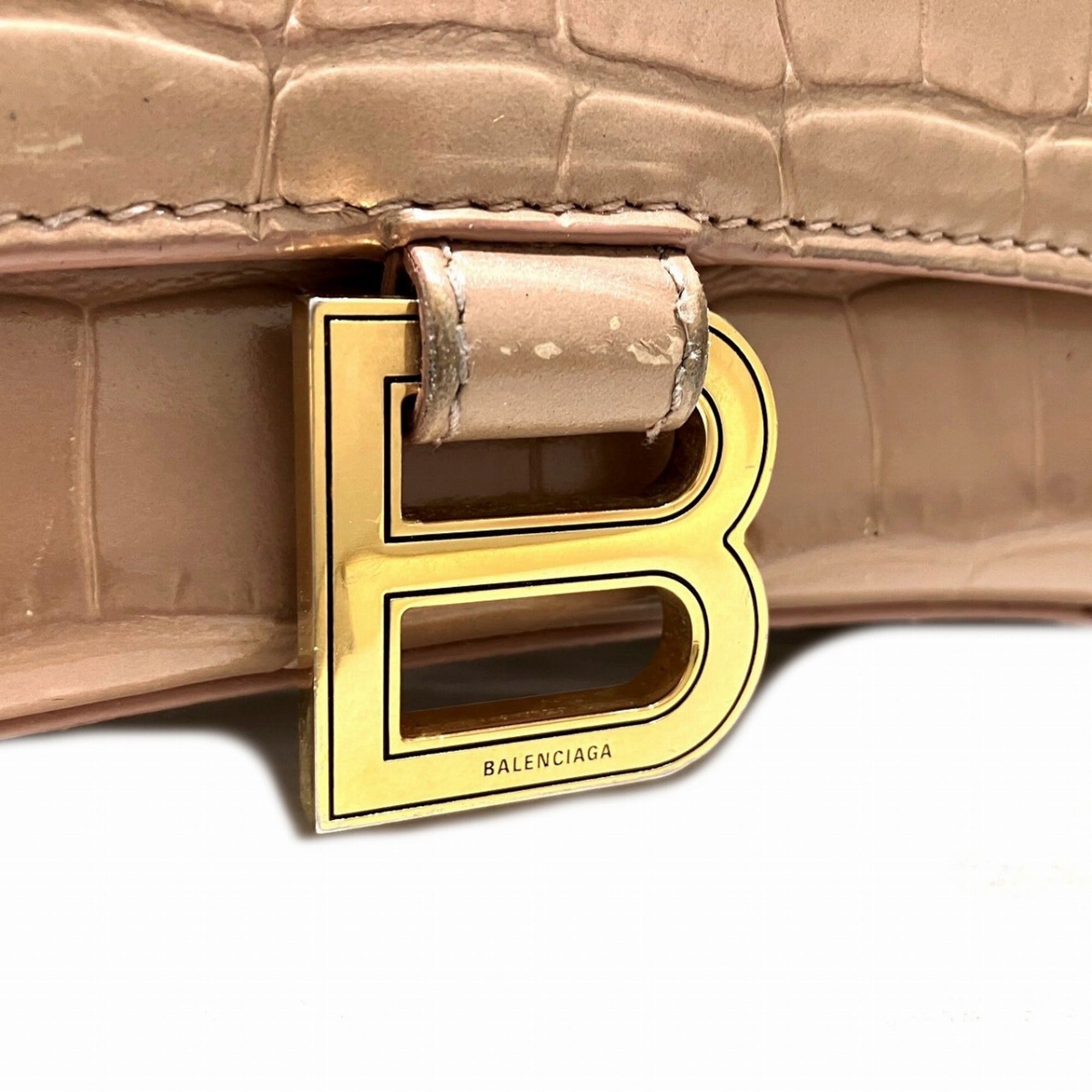 Balenciaga Beige Leather Handbag (Pre-Owned)
