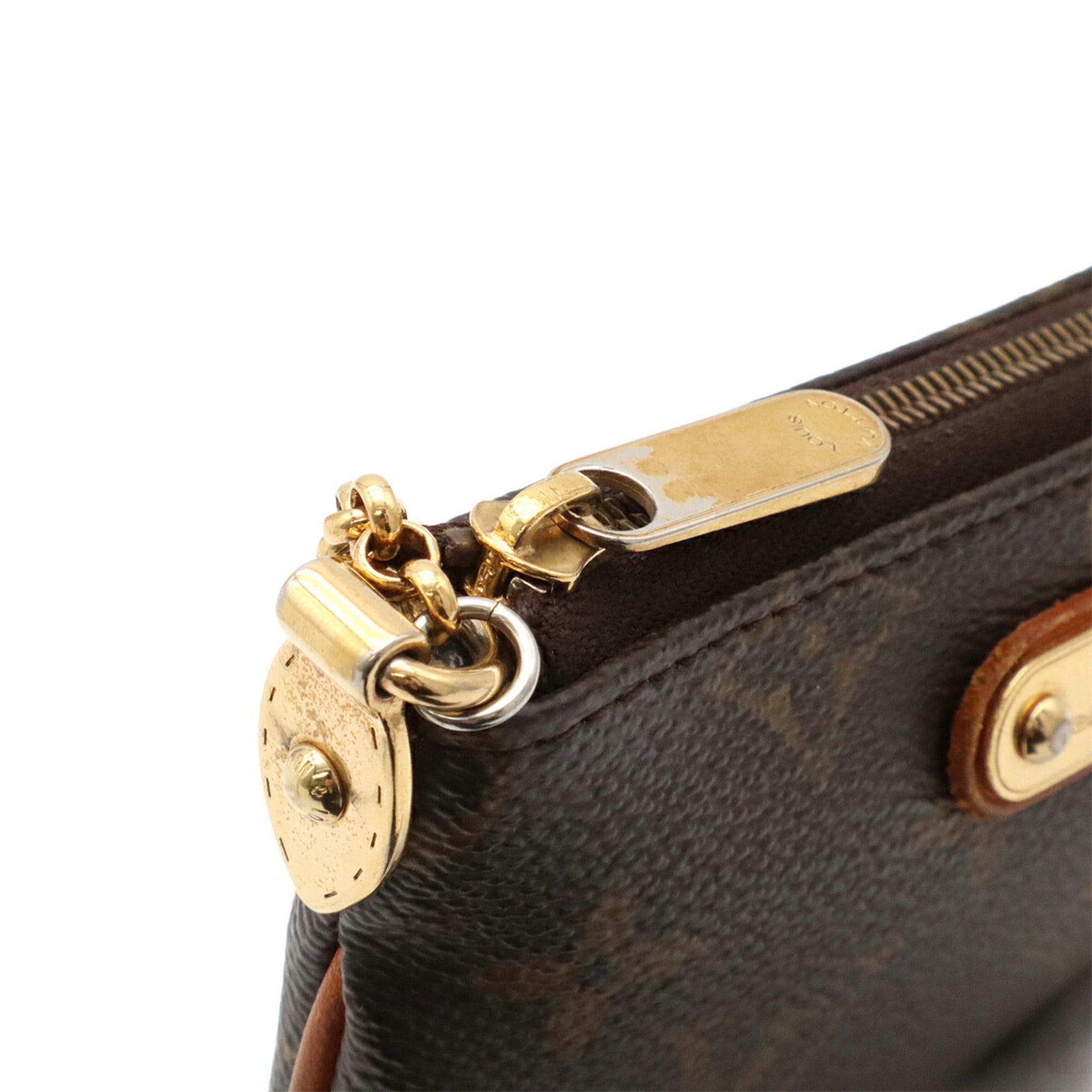 Louis Vuitton Brown Monogram Monogram Handbag Pochette Pouch (Pre-Owned)