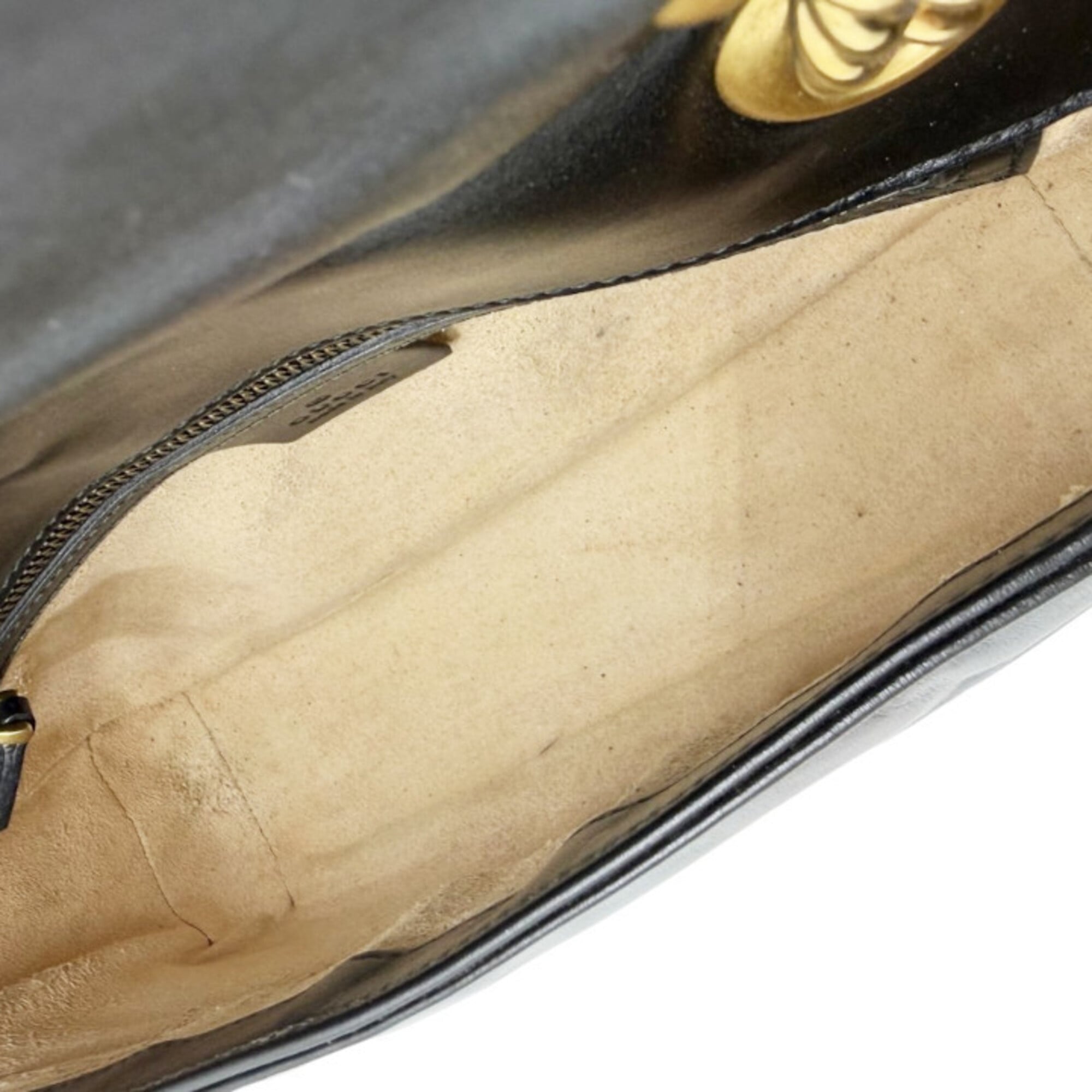 Gucci Black Leather Shoulder Bag (Pre-Owned)