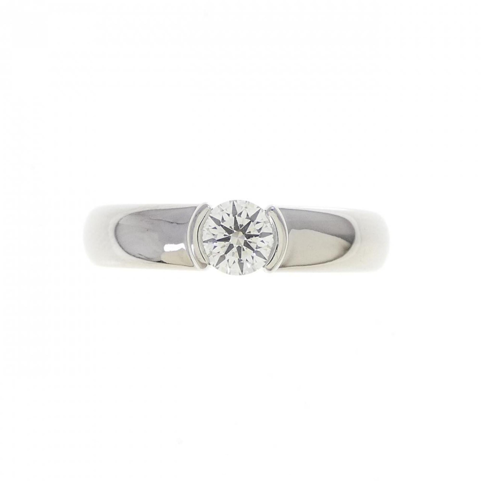 Tiffany Platinum Platinum 950 Band Ring (Pre-Owned)