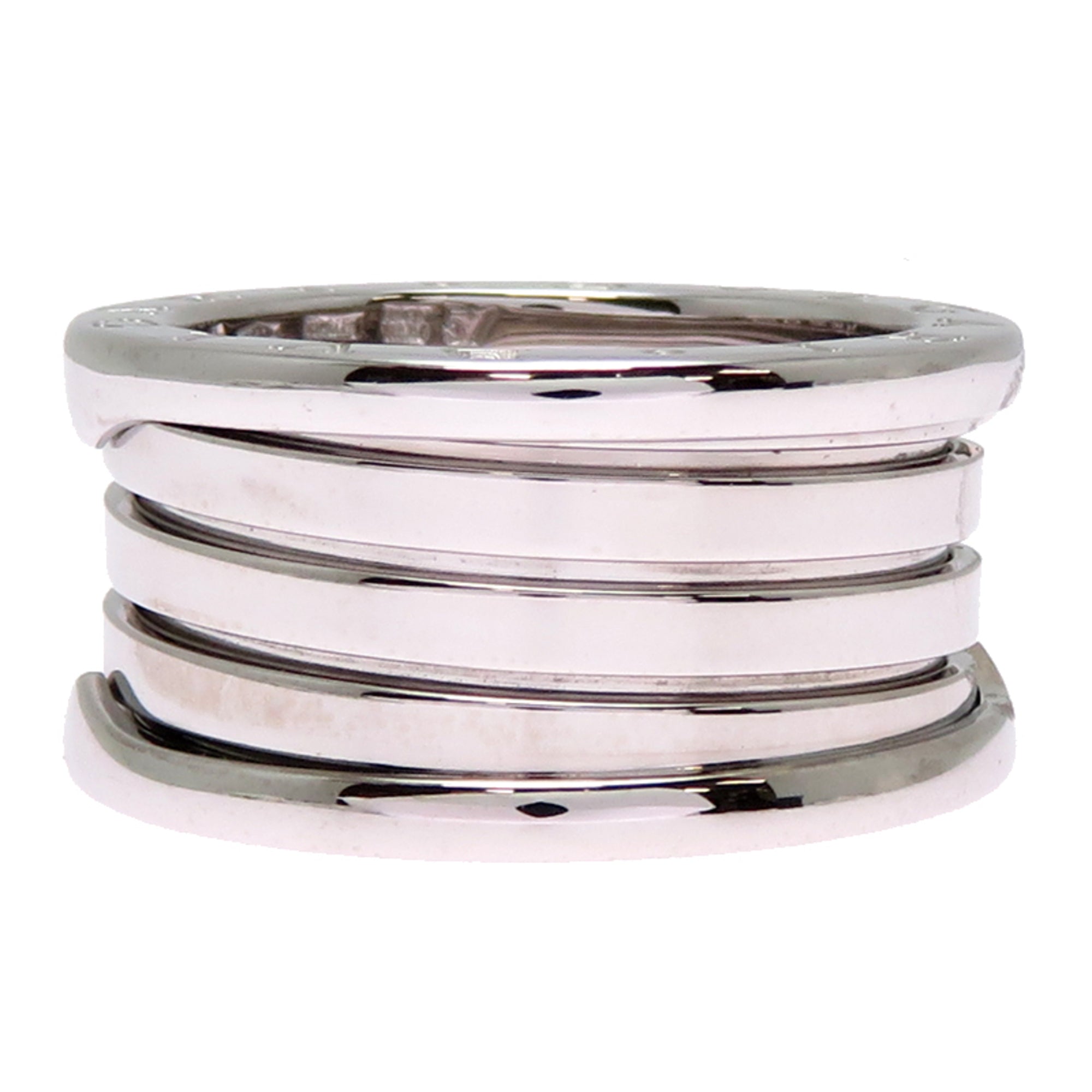 Bvlgari White Gold (18K) Band Ring (Pre-Owned)