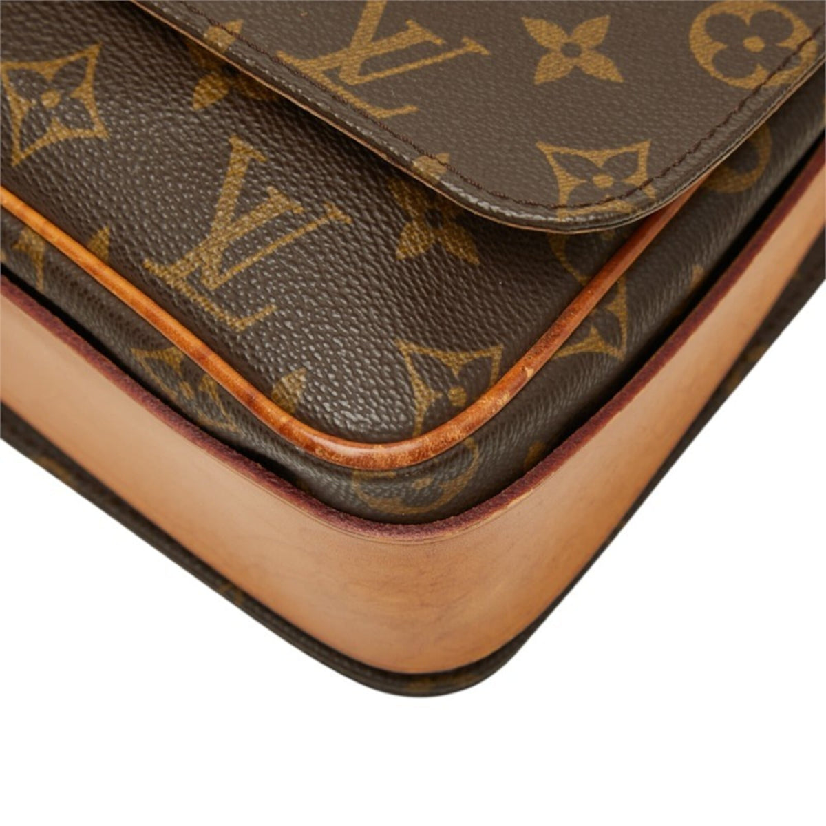 Louis Vuitton Monogram Brown Pvc Leather Shoulder Bag (Pre-Owned)