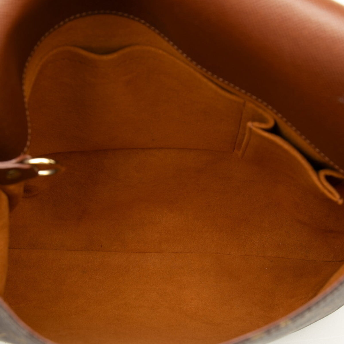 Louis Vuitton Brown Pvc Leather Shoulder Bag (Pre-Owned)
