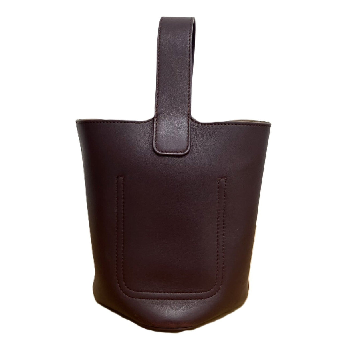 Loewe Dark Brown Leather Handbag (Pre-Owned)