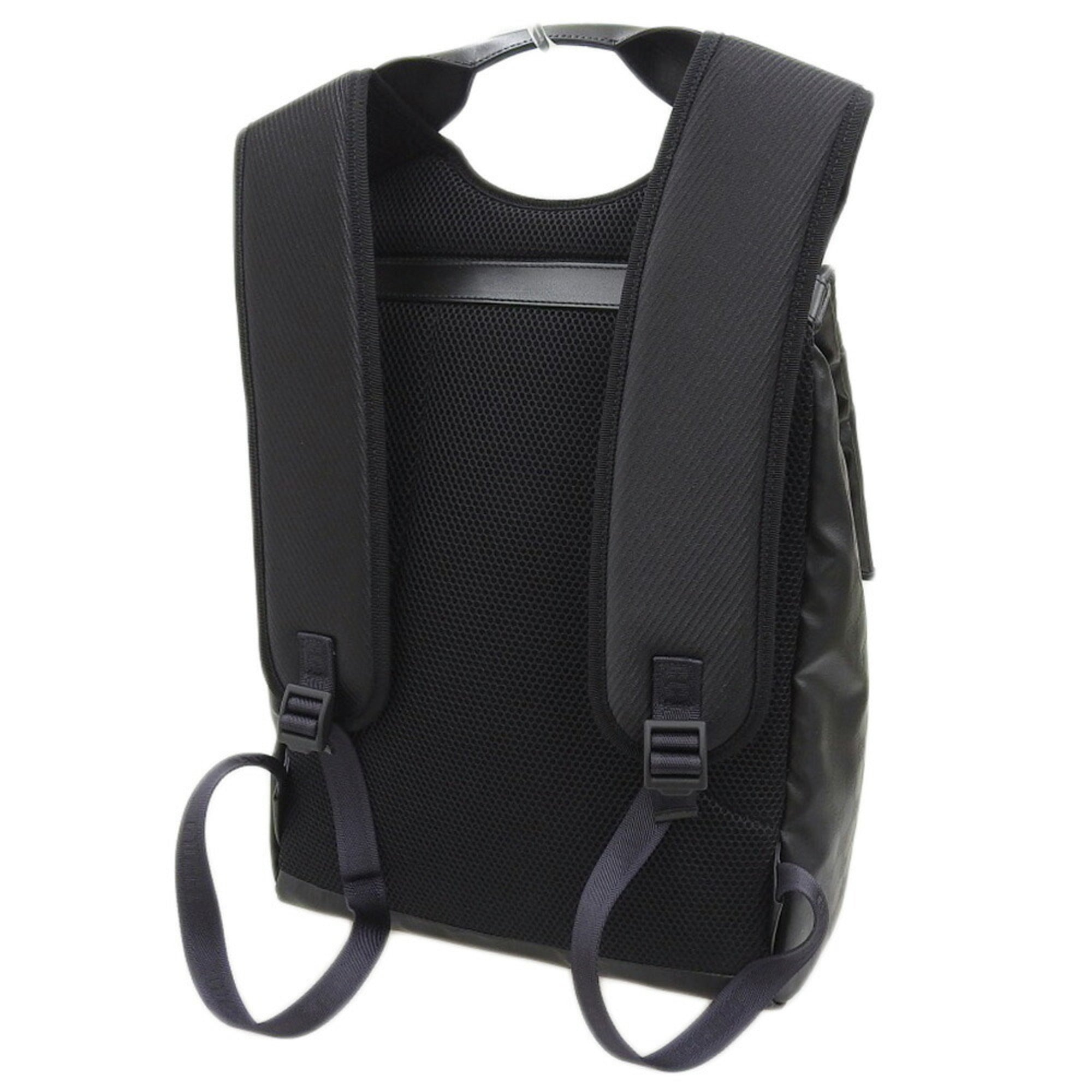 Gucci Black Coated Canvas Backpack (Pre-Owned)
