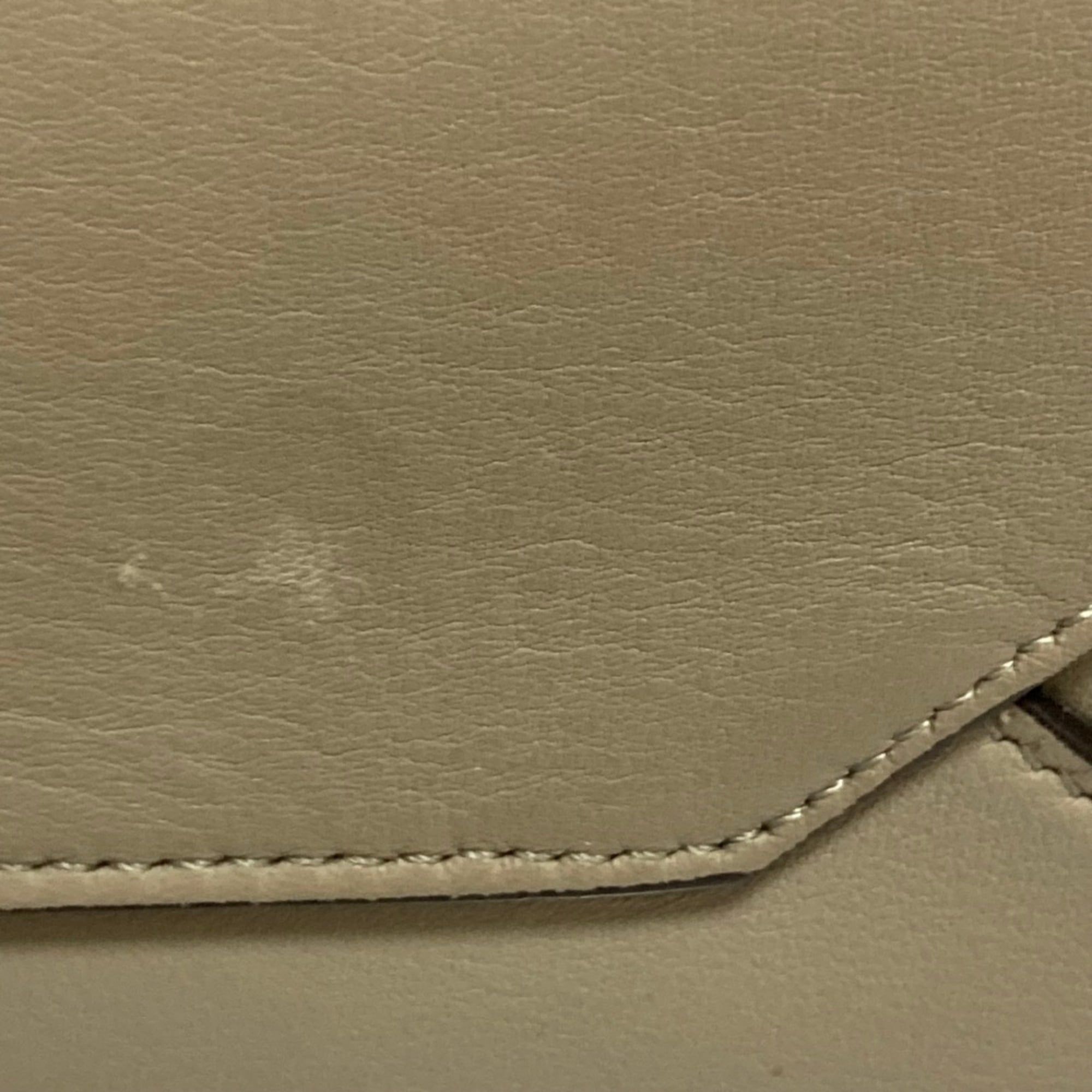 Celine Gray Leather Tote Bag (Pre-Owned)