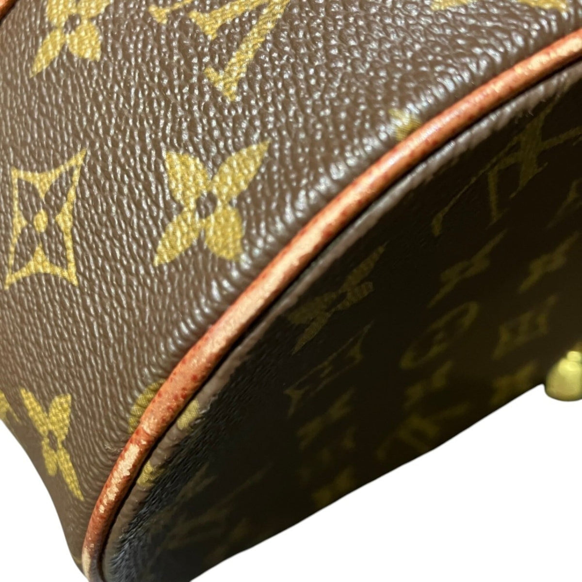 Louis Vuitton Brown Monogram Handbag Pouch (Pre-Owned)