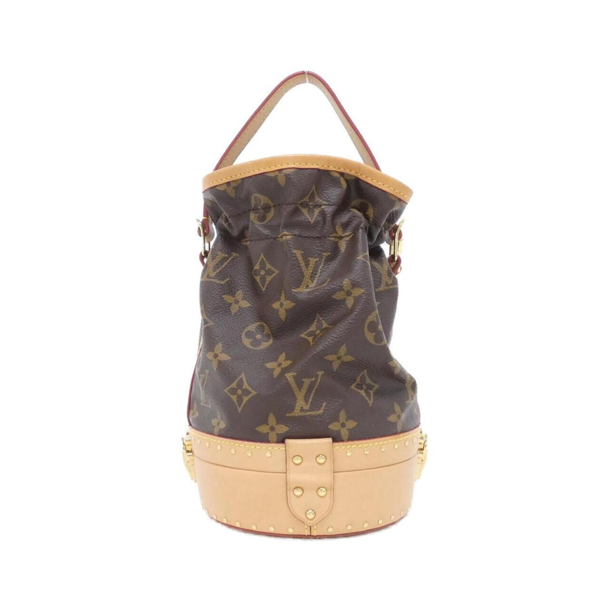 Louis Vuitton Marron Coated Canvas Handbag (Pre-Owned)