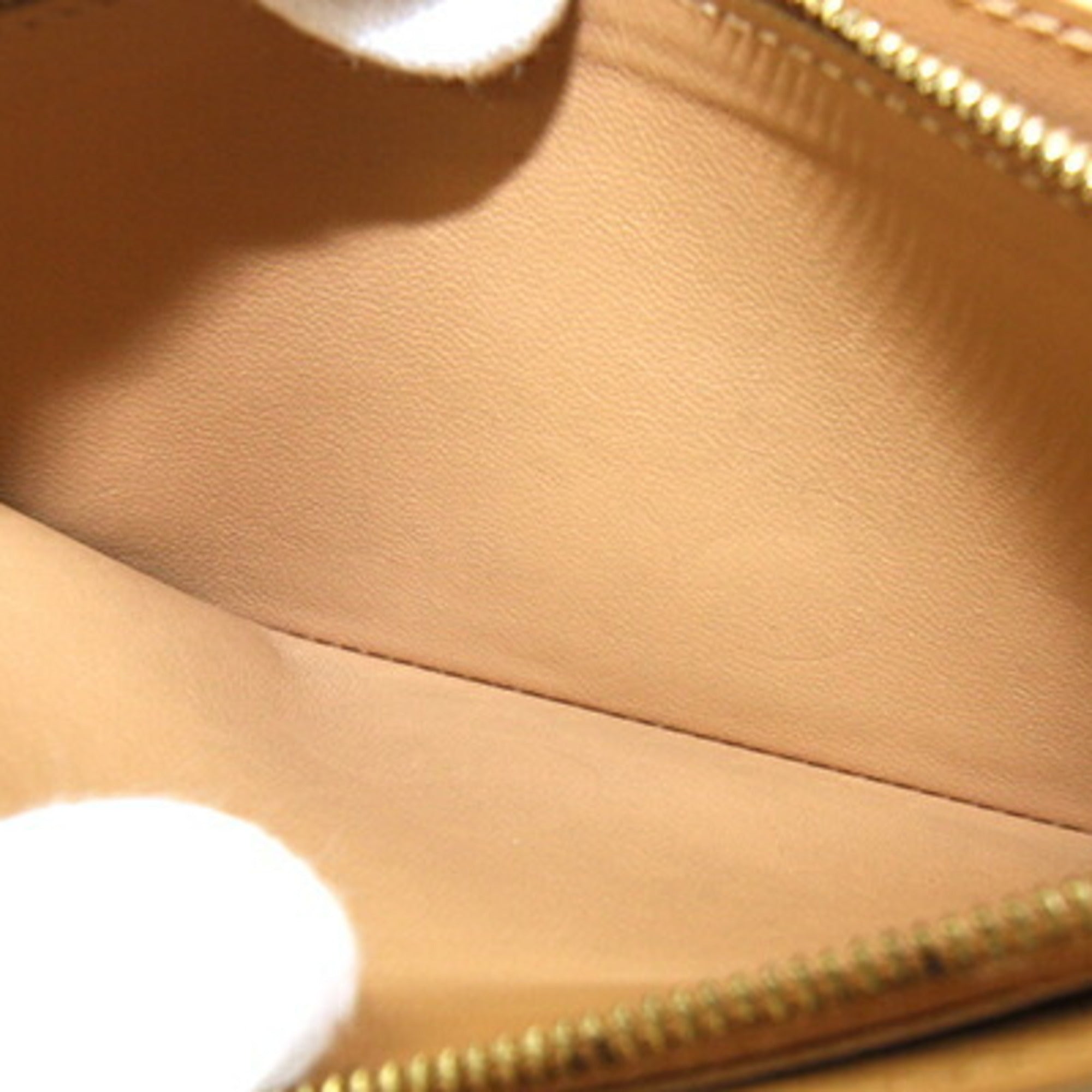 Louis Vuitton Noir Leather Long Wallet (Bi-Fold) (Pre-Owned)