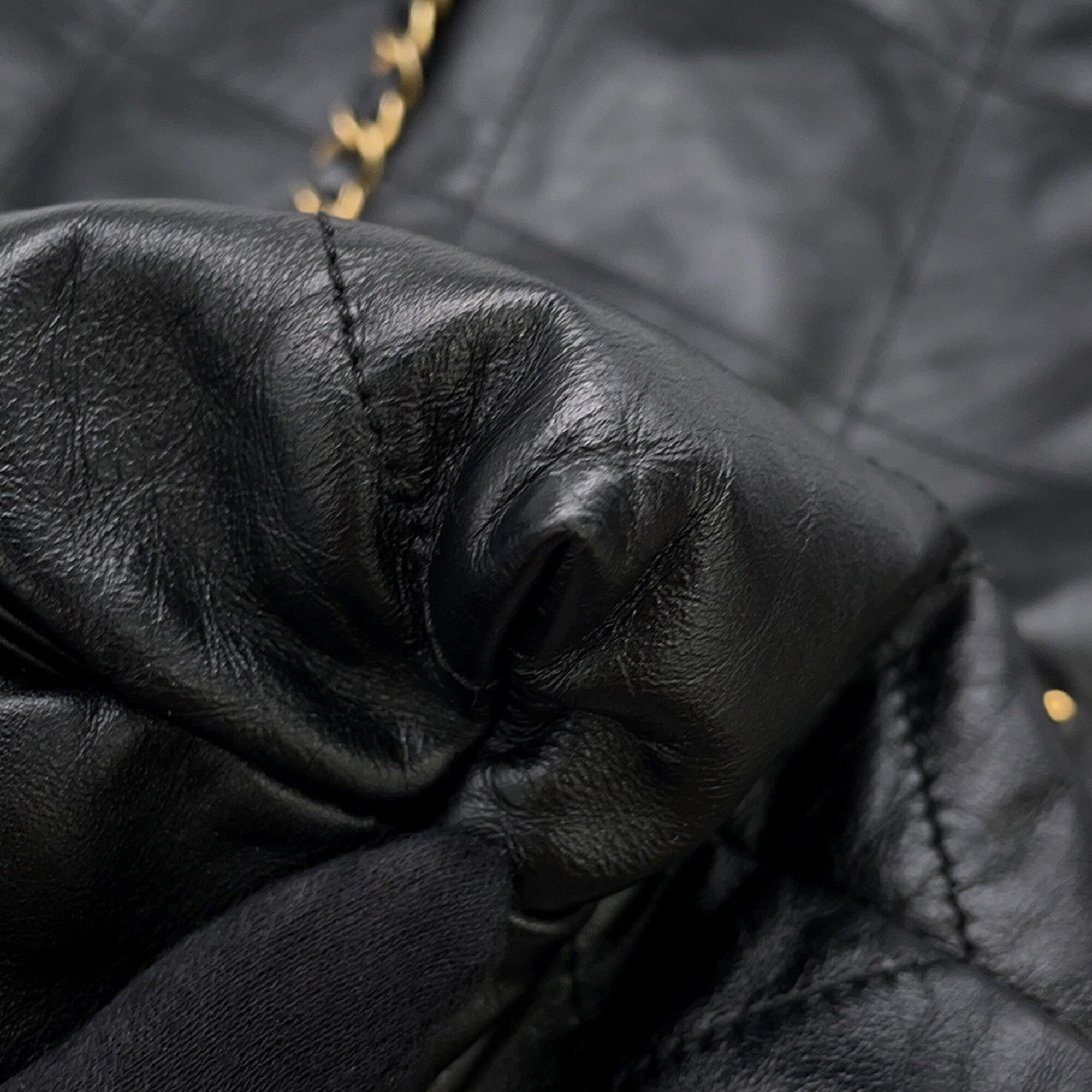 Chanel Black Leather Backpack (Pre-Owned)