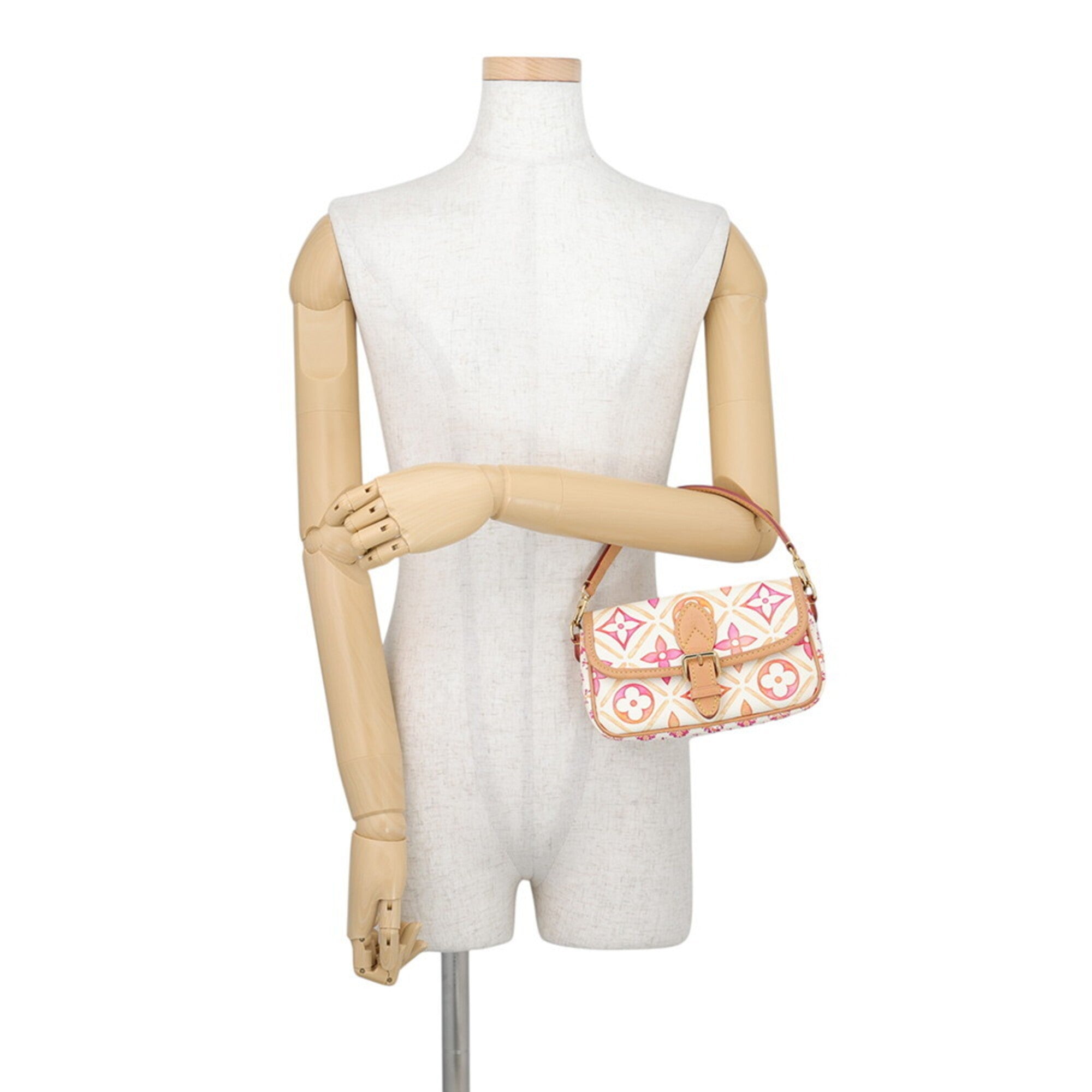 Louis Vuitton Monogram White Monogram Handbag (Pre-Owned)