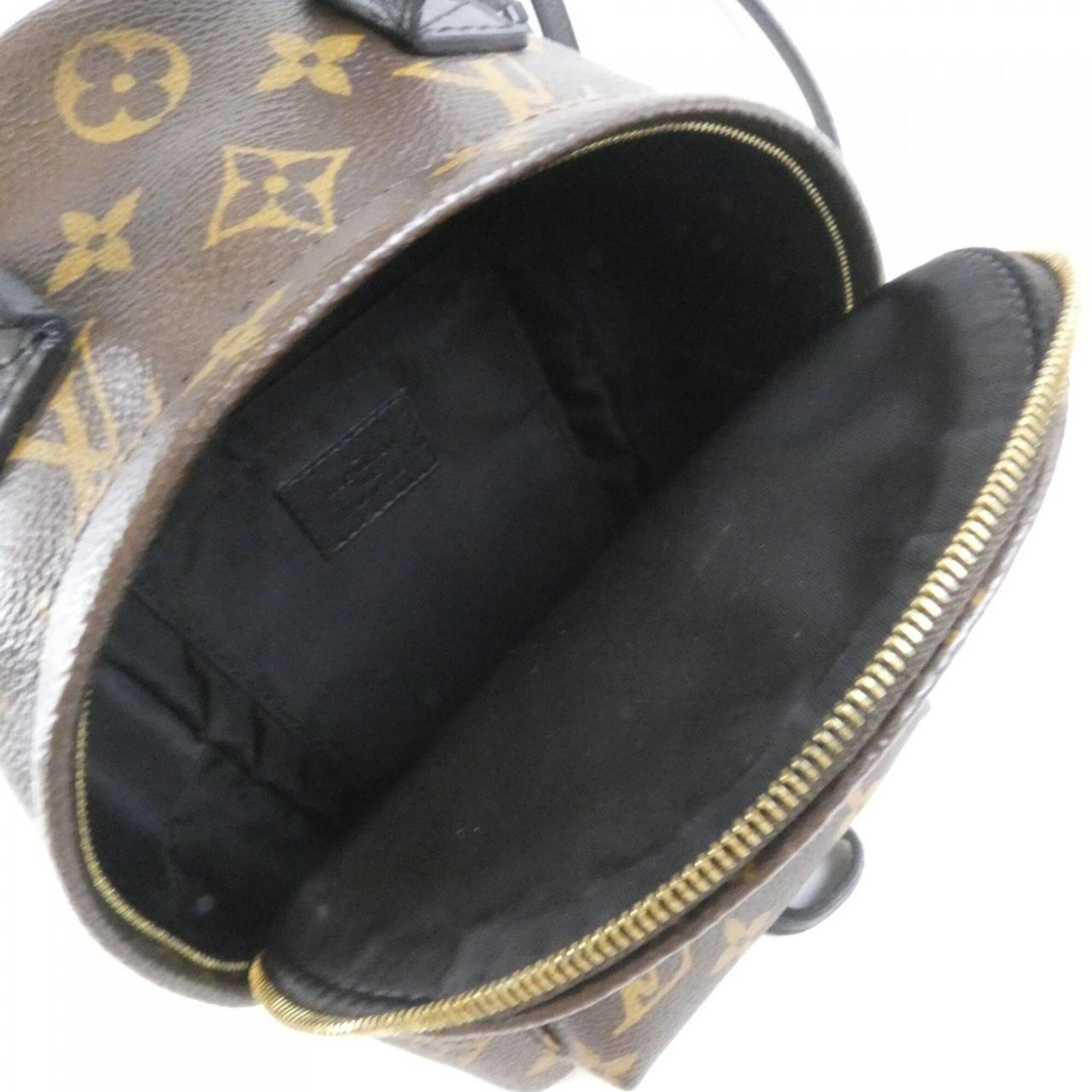 Louis Vuitton Marron Coated Canvas Backpack (Pre-Owned)