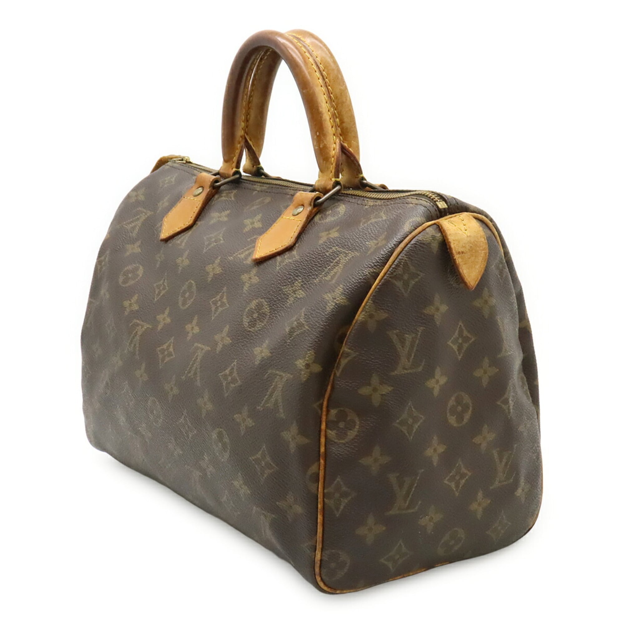 Louis Vuitton Brown Monogram Canvas Pvc Coated Canvas Handbag (Pre-Owned)