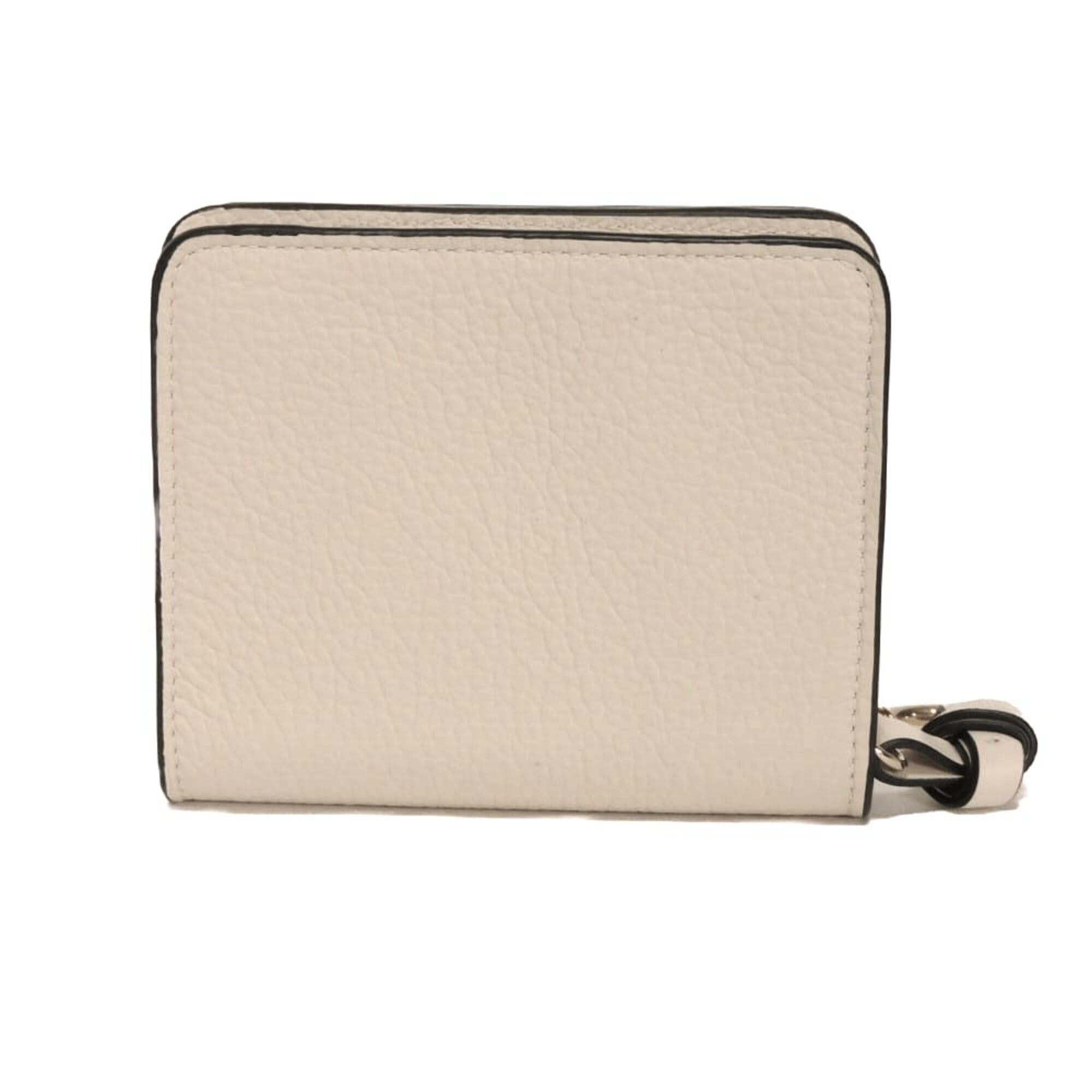 Chloé White Leather Wallet (Bi-Fold) (Pre-Owned)