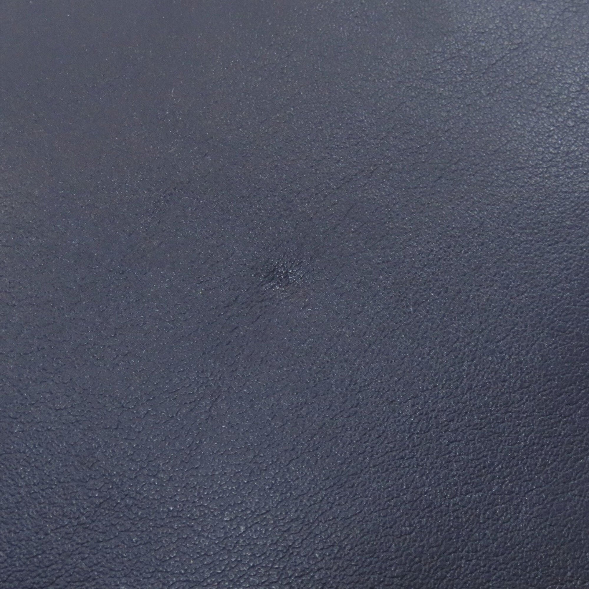 Bally Navy Leather Shoulder Bag (Pre-Owned)
