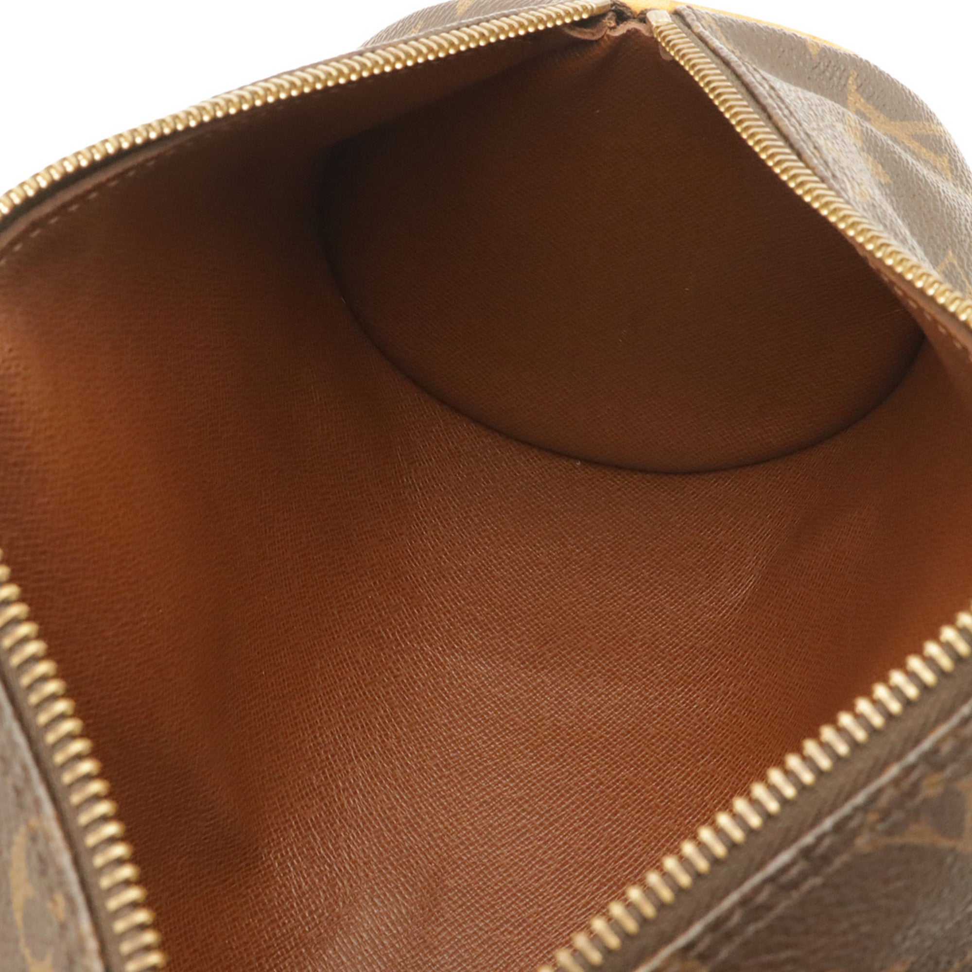 Louis Vuitton Brown Monogram Canvas Handbag (Pre-Owned)