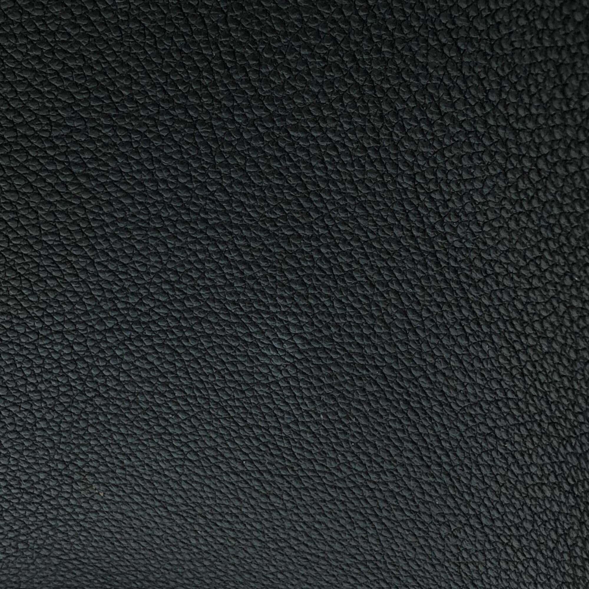 Louis Vuitton Beige Black Leather Handbag (Pre-Owned)