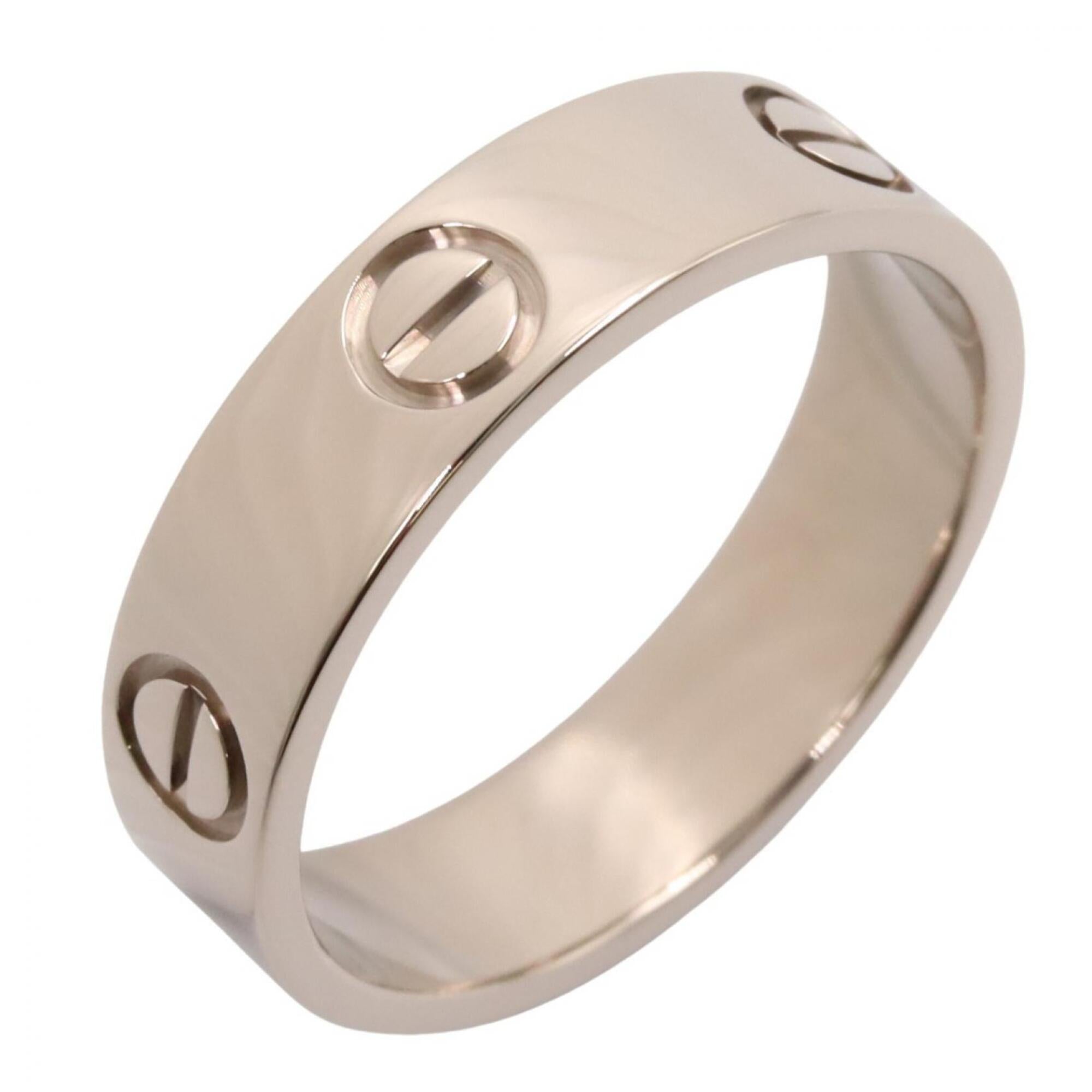 Cartier White Gold White Gold (18K) Band Ring (Pre-Owned)