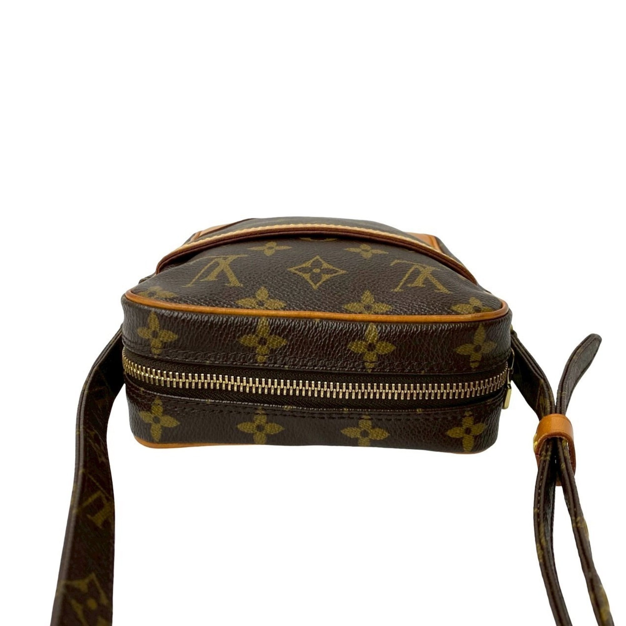 Louis Vuitton Brown Leather Pvc Pochette Shoulder Bag (Pre-Owned)