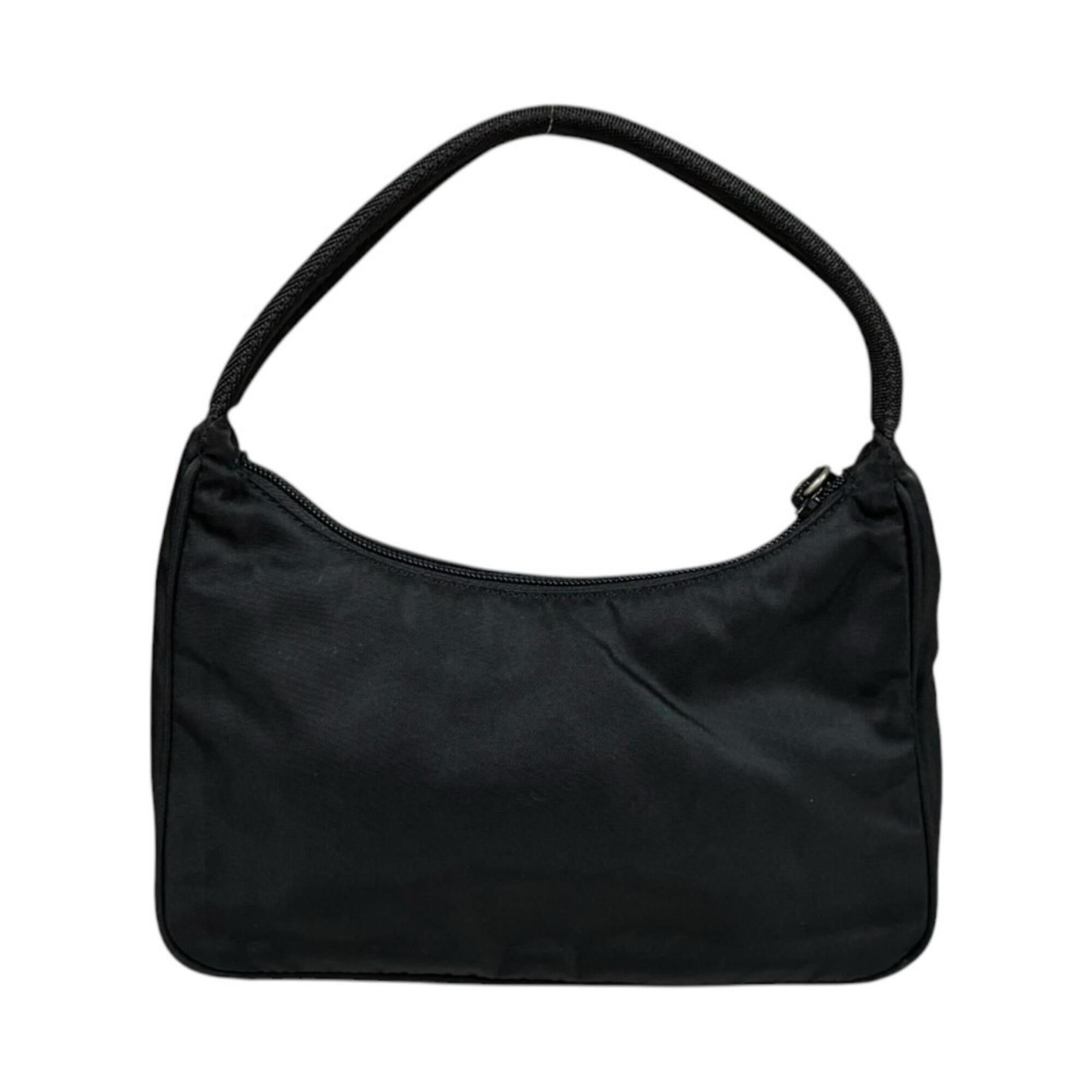 Prada Black Nylon Handbag (Pre-Owned)