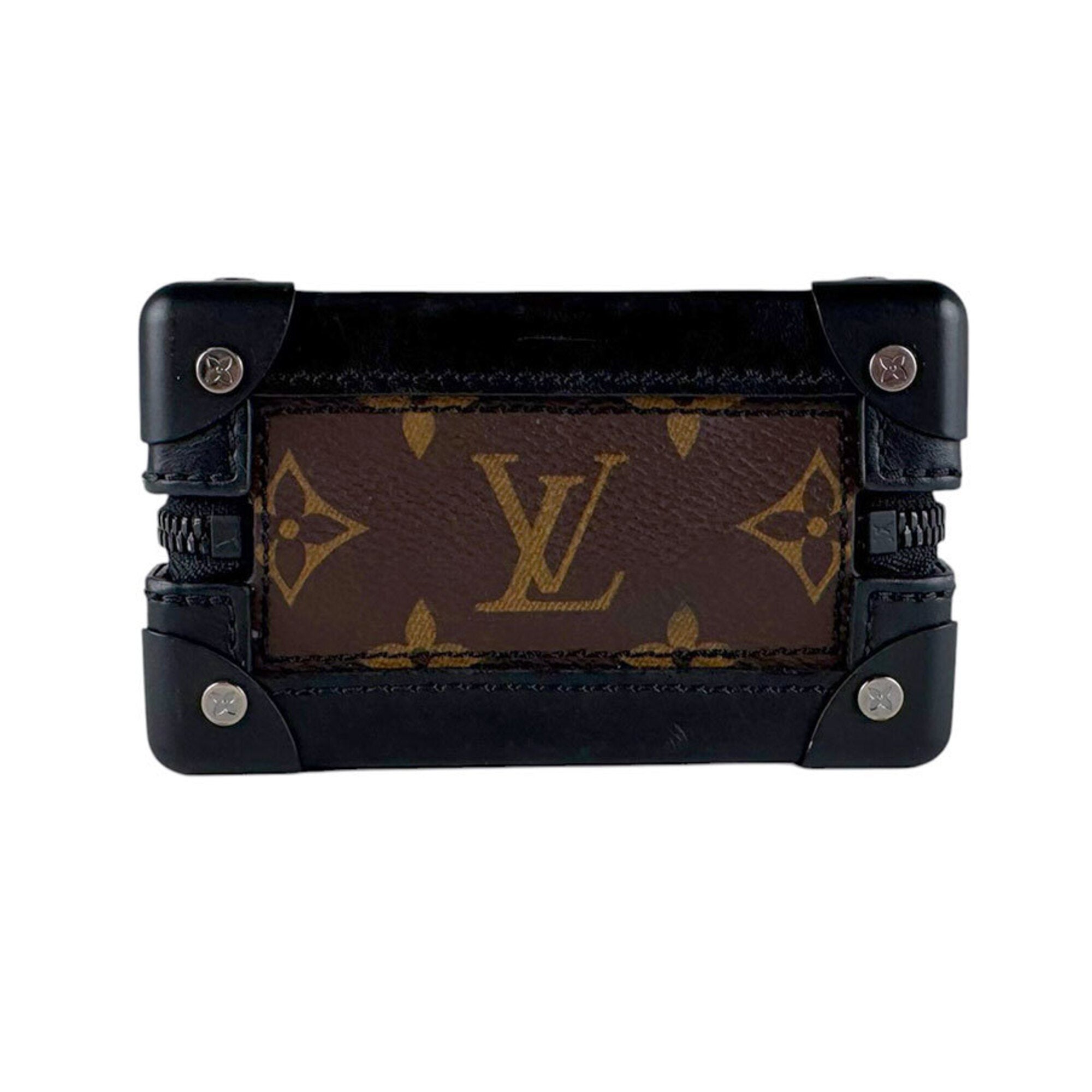 Louis Vuitton Black Brown Shoulder Bag (Pre-Owned)