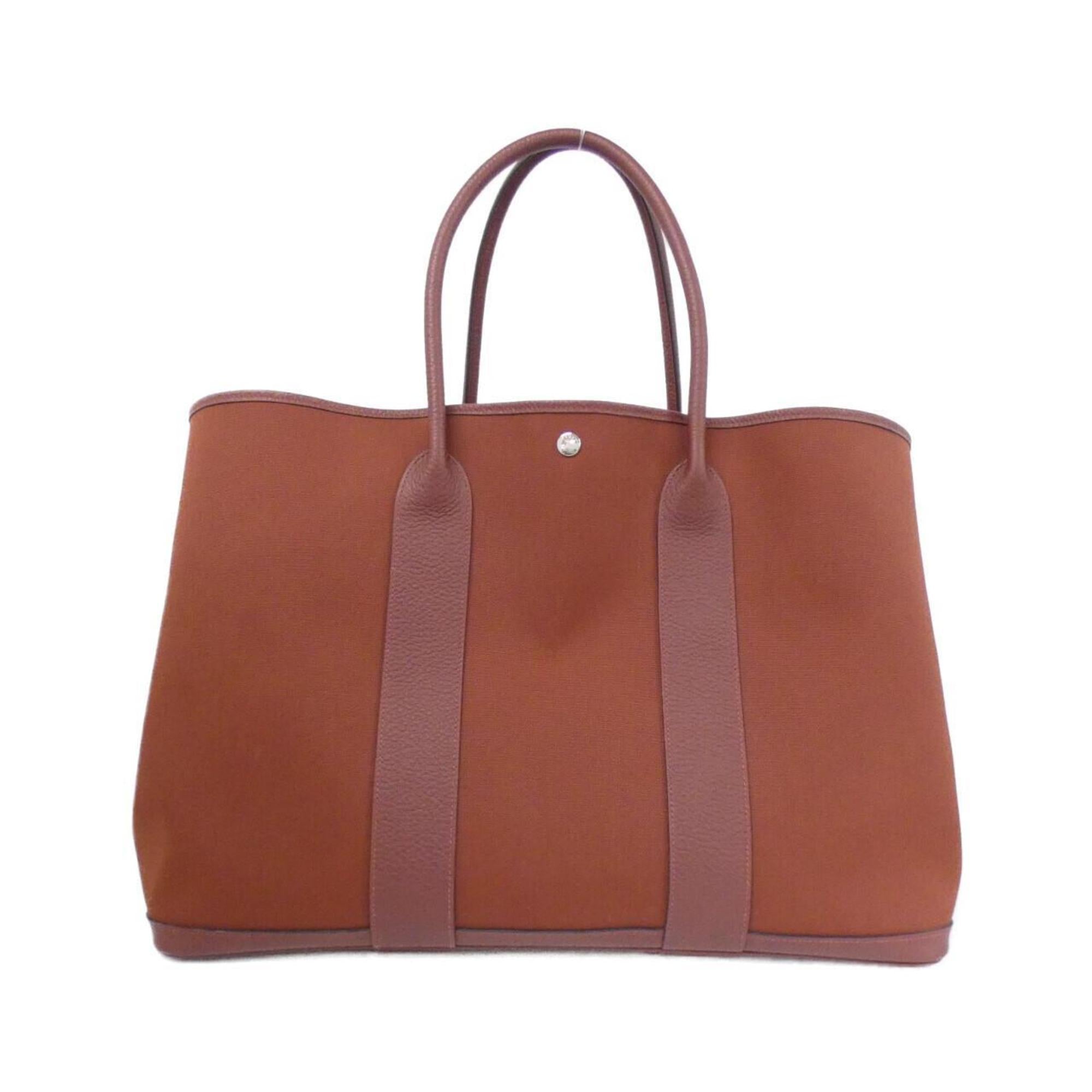 Hermes Rouge H Country Leather Handbag (Pre-Owned)