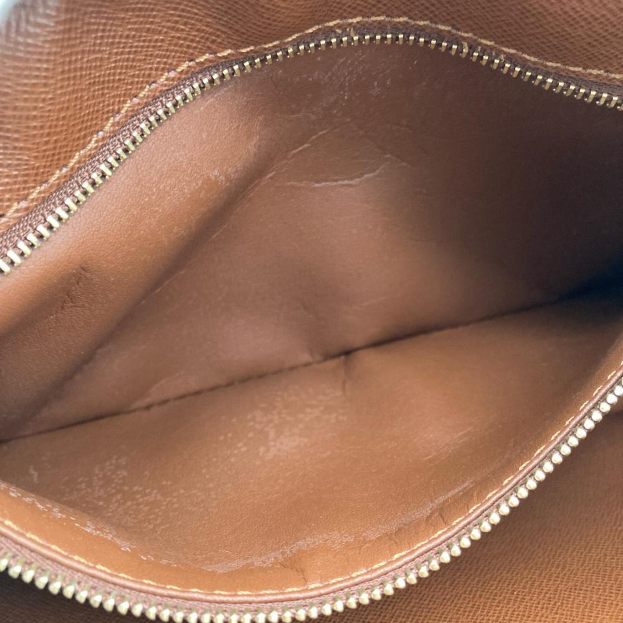 Louis Vuitton Brown Monogram Canvas Handbag (Pre-Owned)