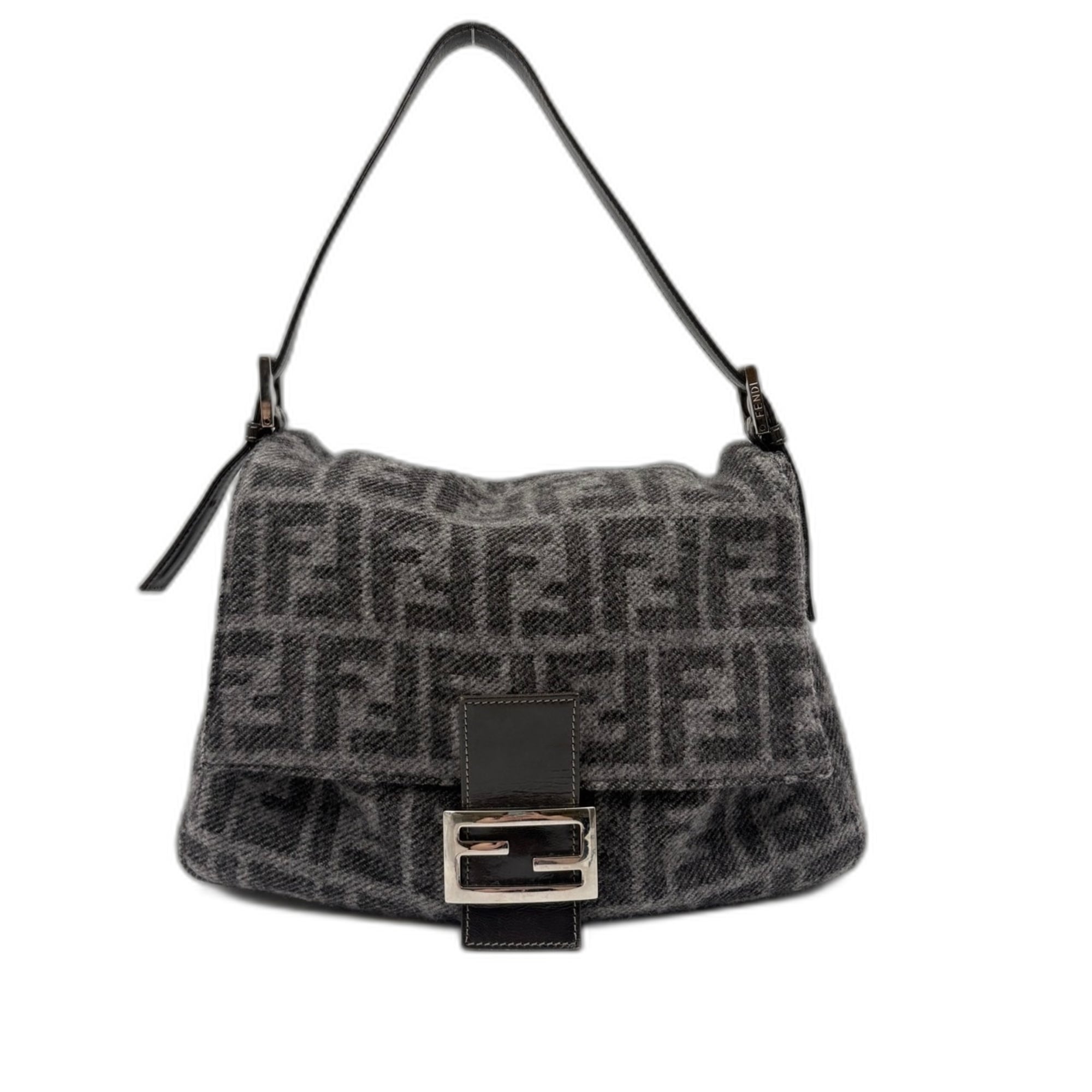 Fendi Gray Handbag (Pre-Owned)