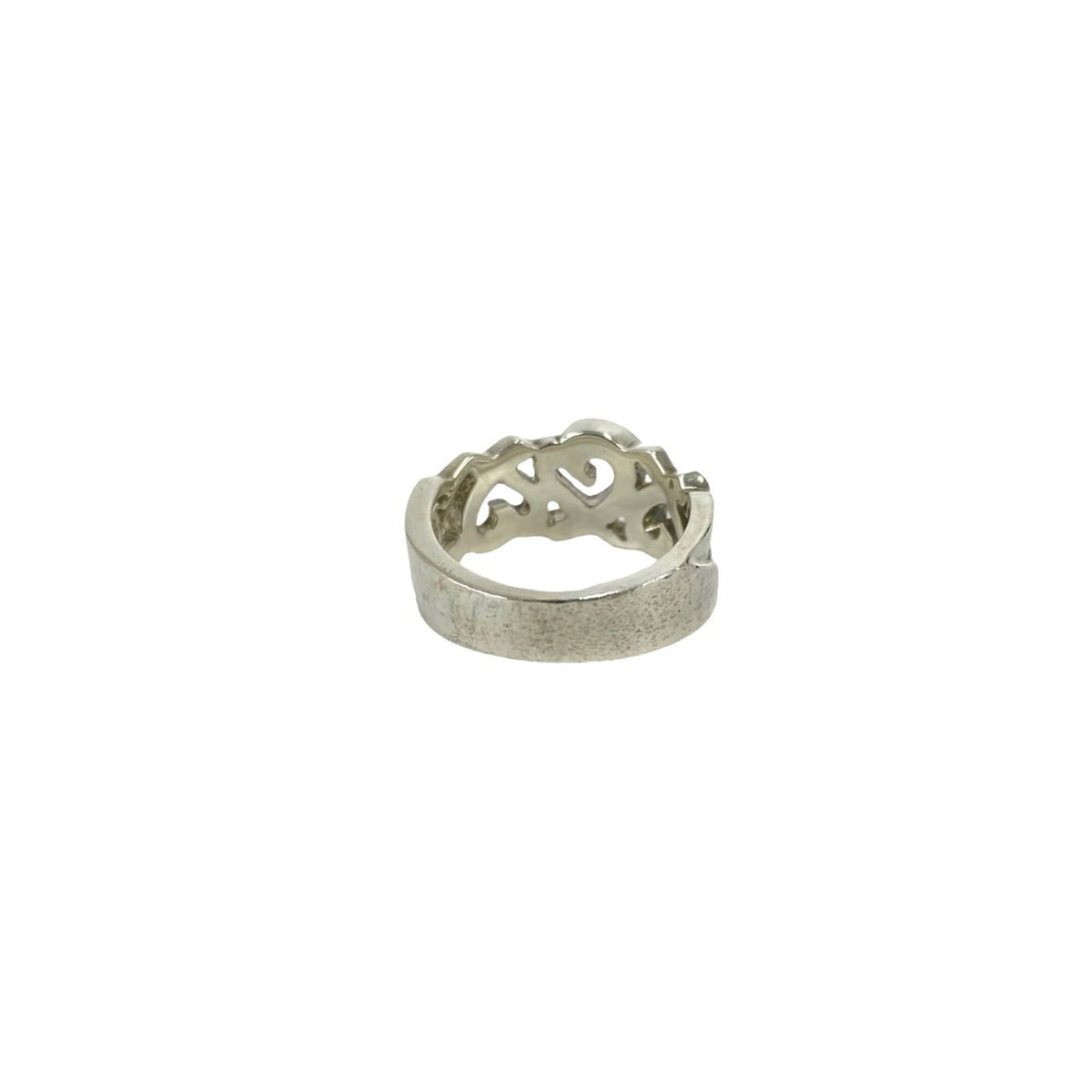 Tiffany Silver Silver 925 Band Ring (Pre-Owned)