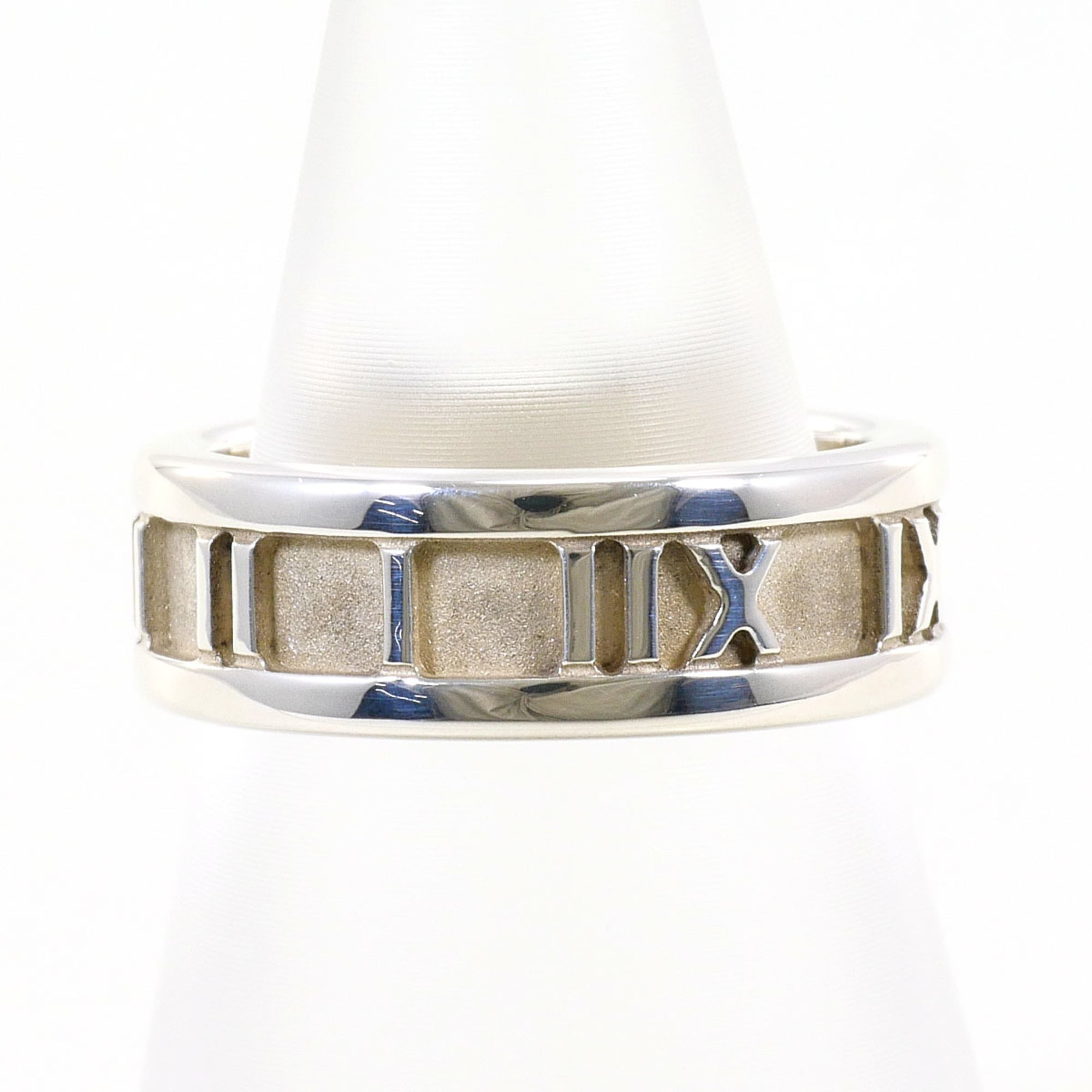 Tiffany Silver Silver 925 Band Ring (Pre-Owned)