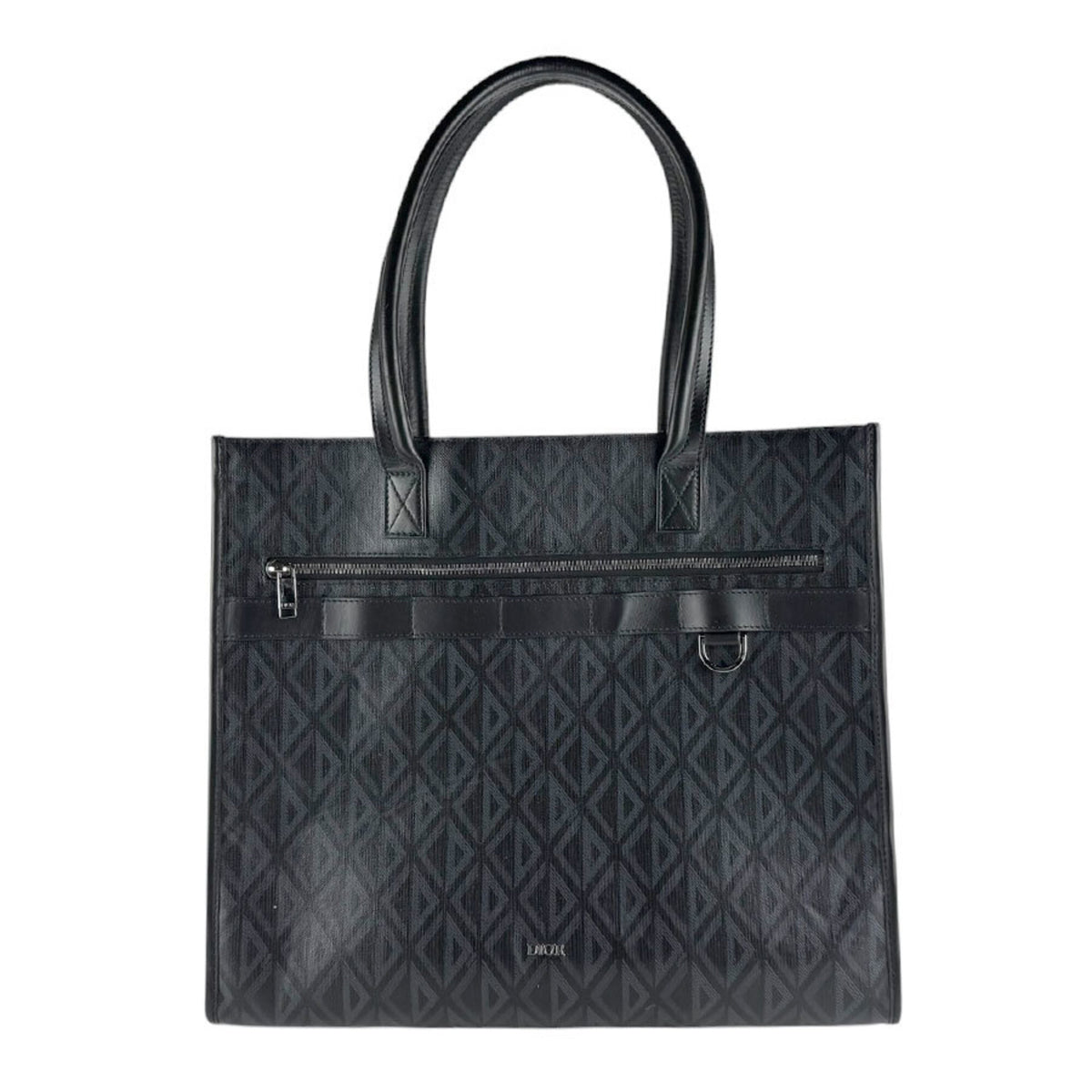 Christian Dior Black Leather Handbag (Pre-Owned)