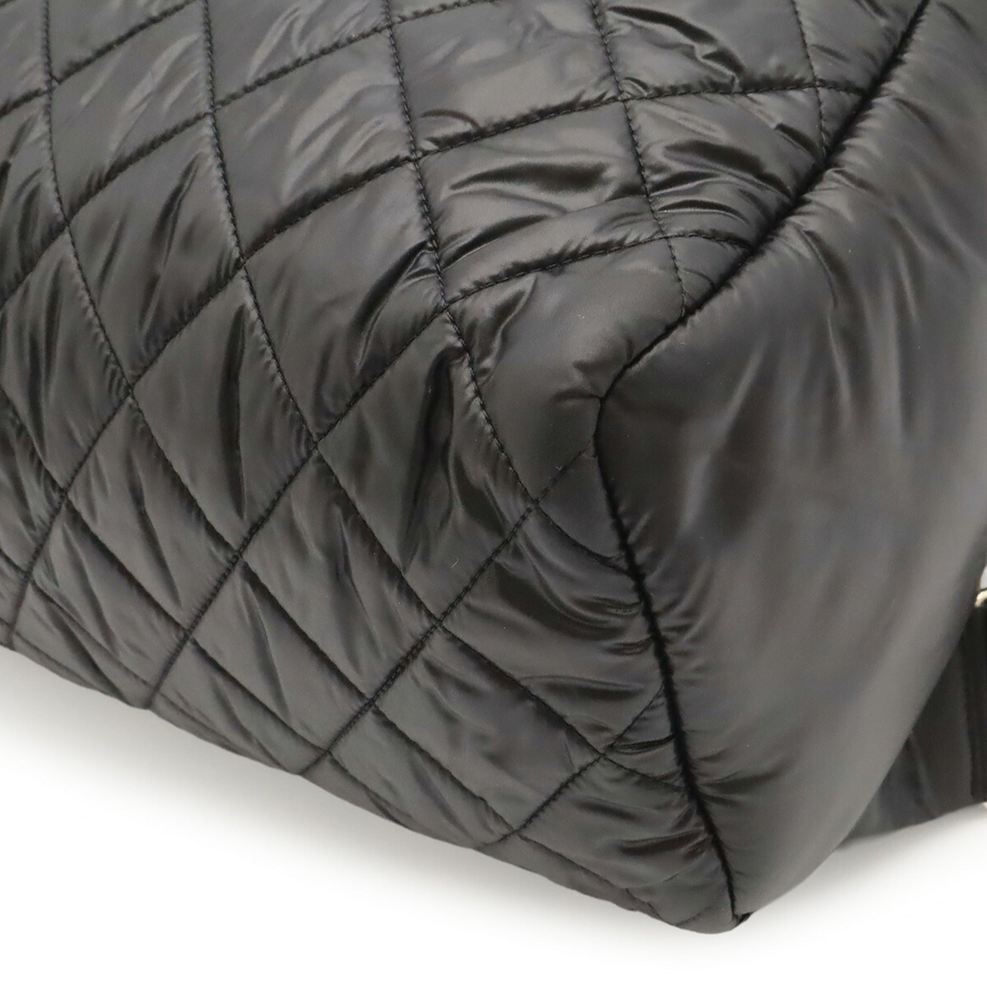 Chanel Black Bordeaux Quilting Backpack (Pre-Owned)