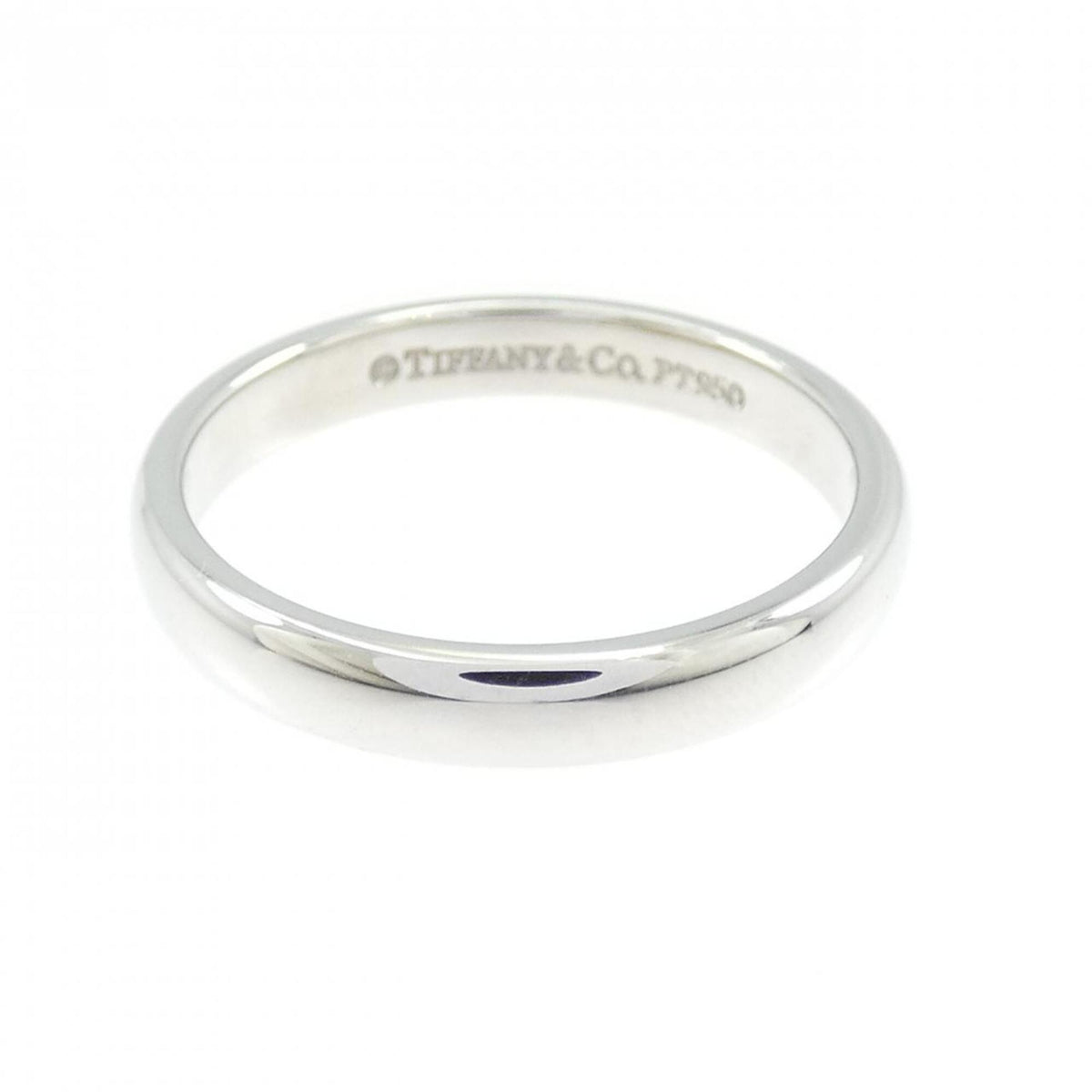 Tiffany Platinum 950 Band Ring (Pre-Owned)