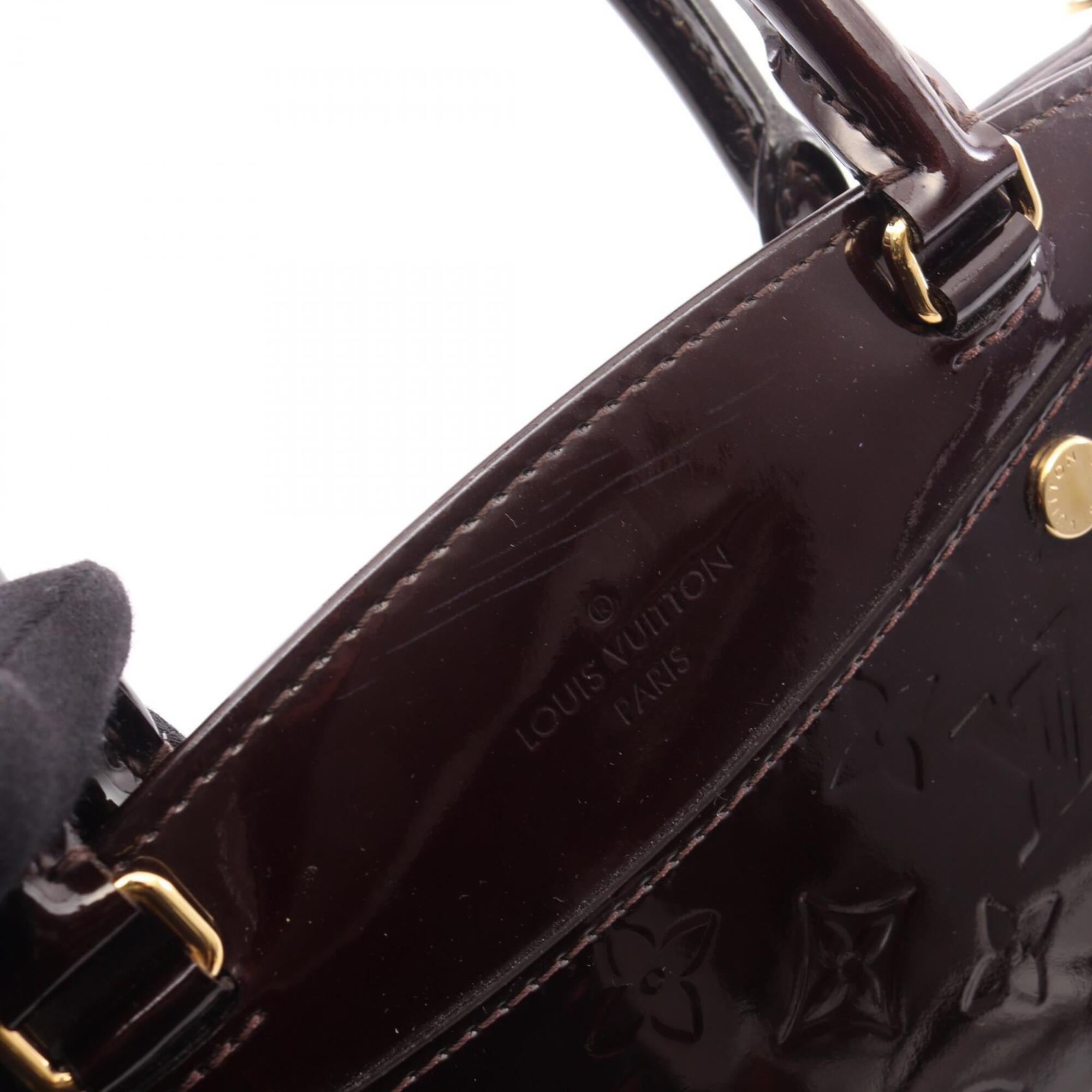 Louis Vuitton Bordeaux Leather Handbag (Pre-Owned)